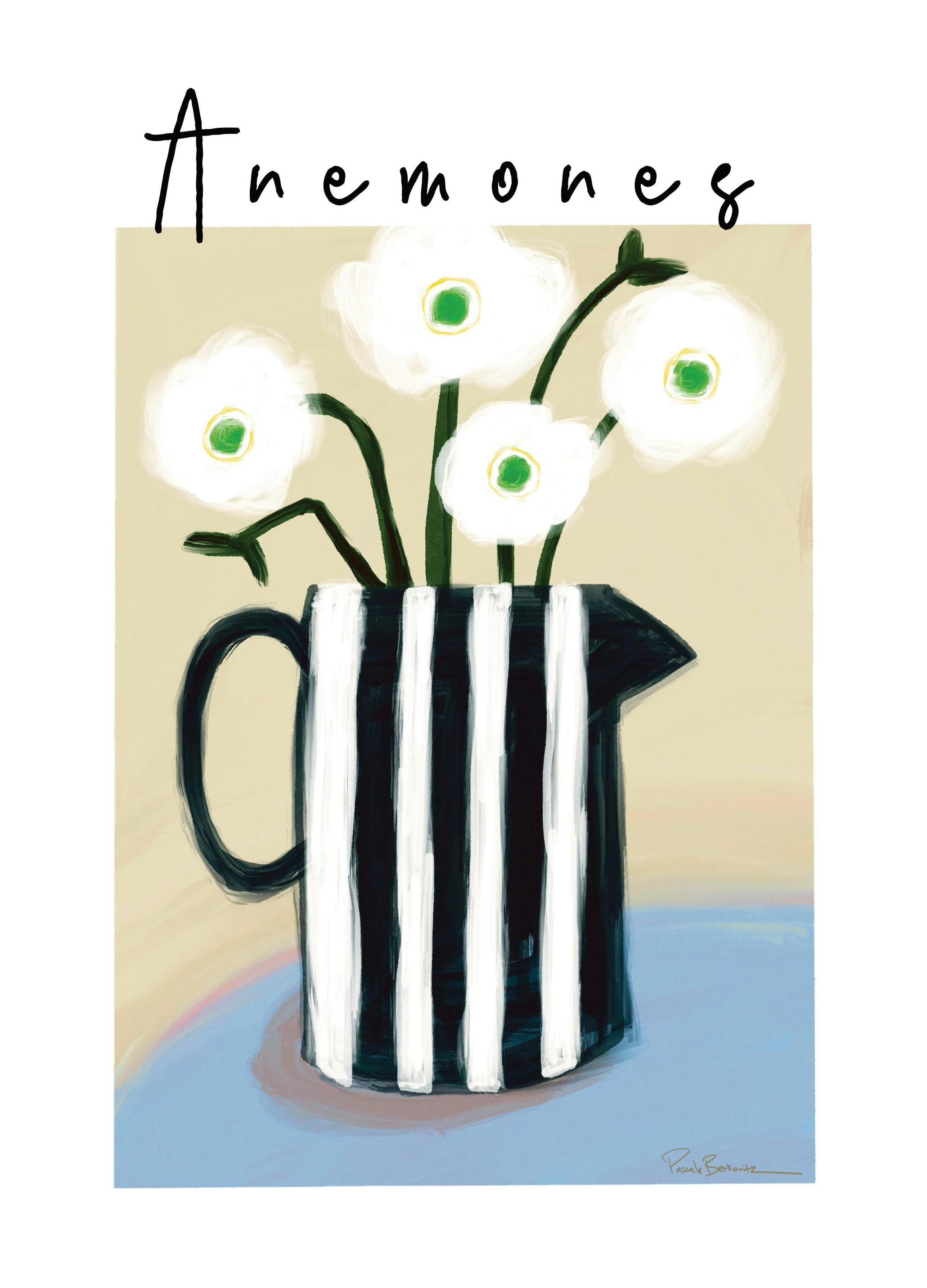 Prints - Pascale Berkowitz - Anemones Print (30x40 cm) - Floral prints