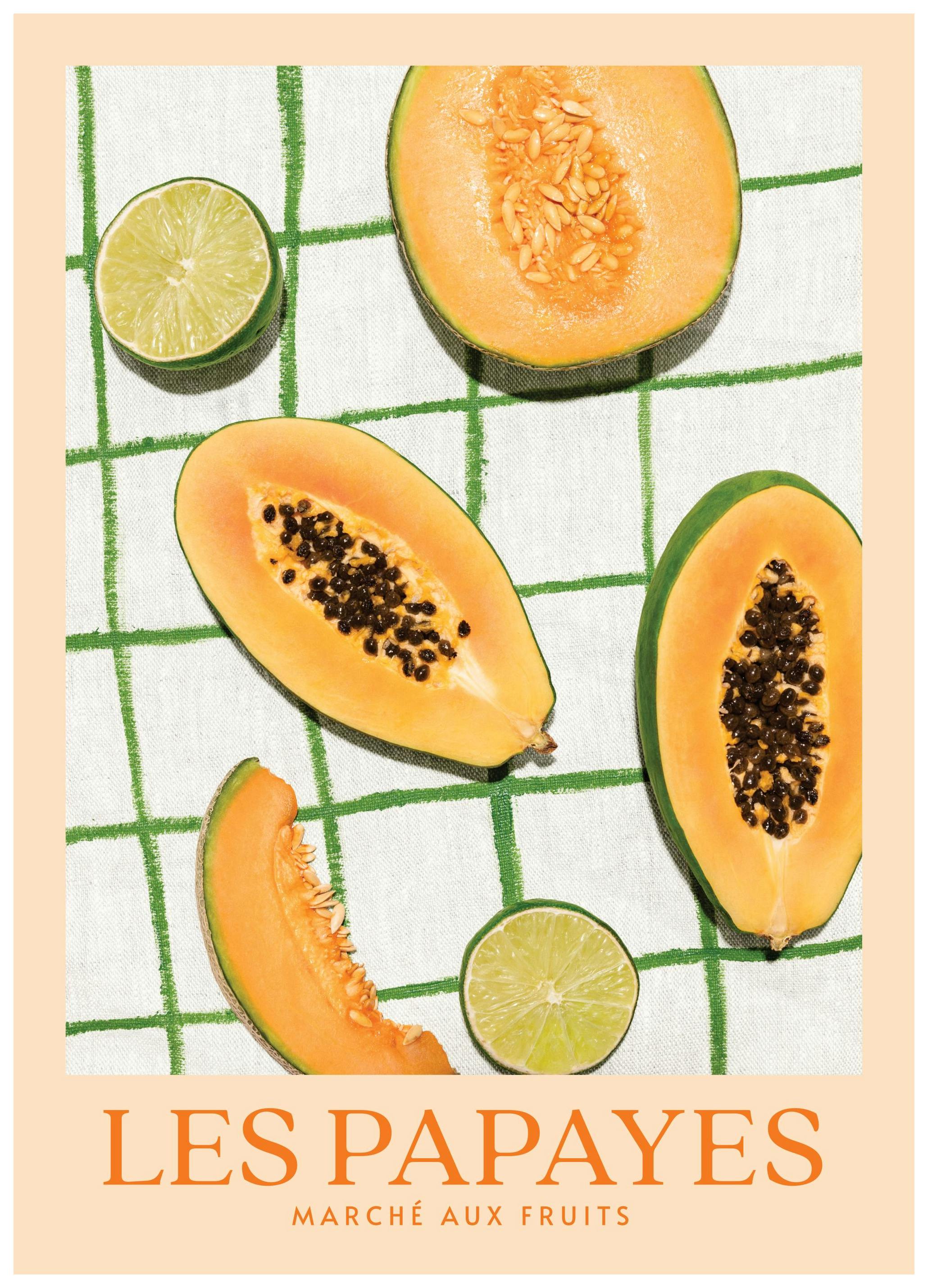 Les Papayes Poster (30x40 cm)- Arte fotográfica