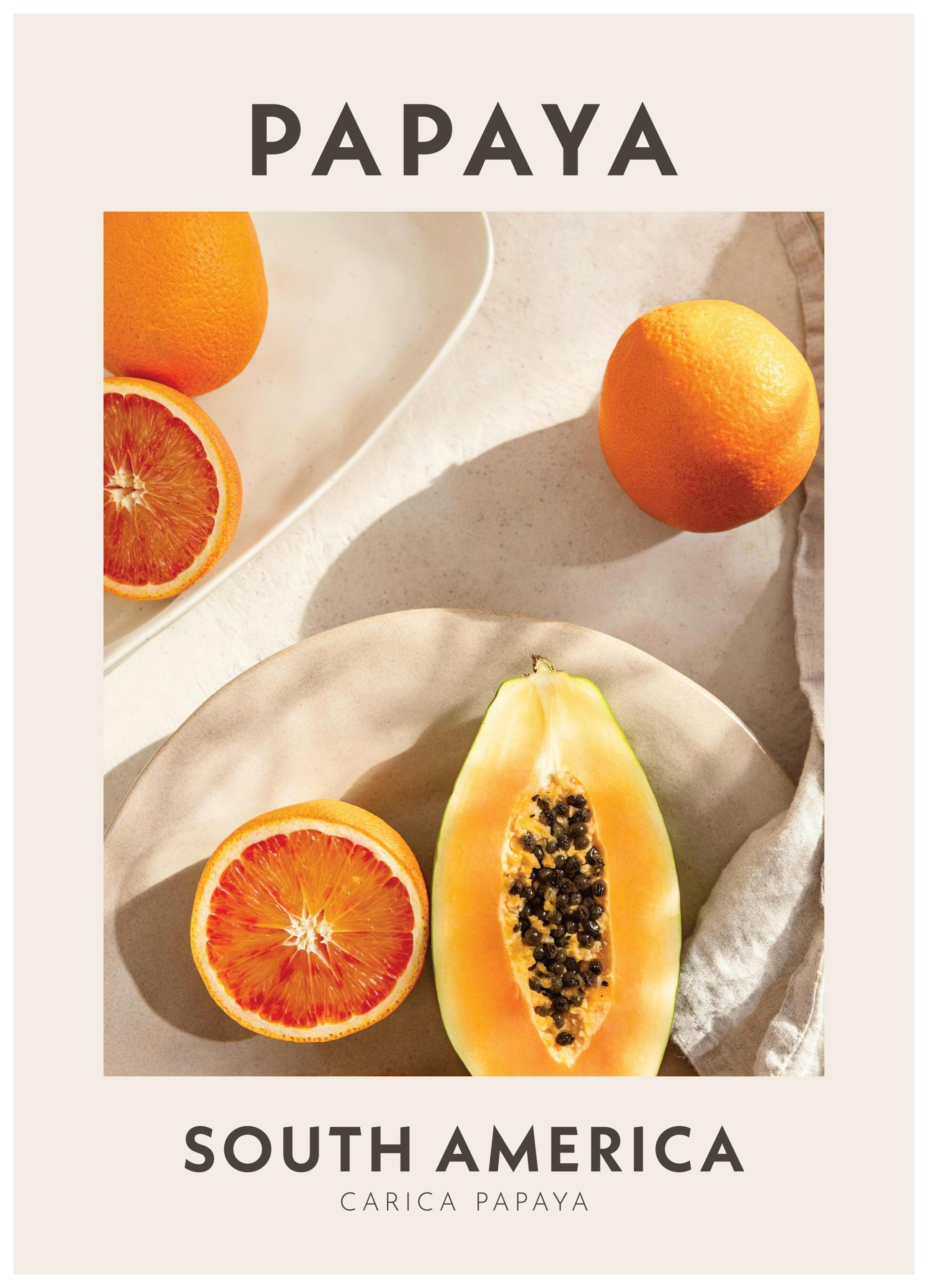 Papaya Poster (50x70 cm)