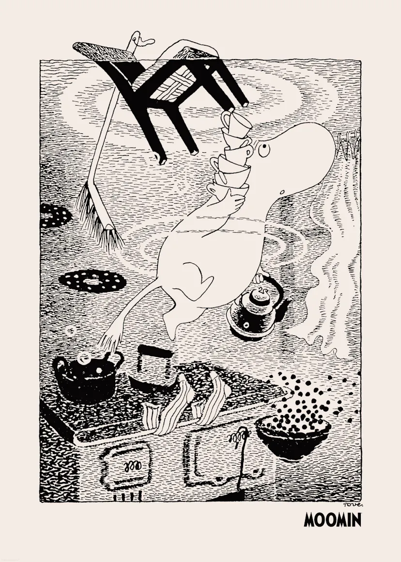 Mumin-posters | Illustrationer av karaktärer från Mumindalen - desenio.se