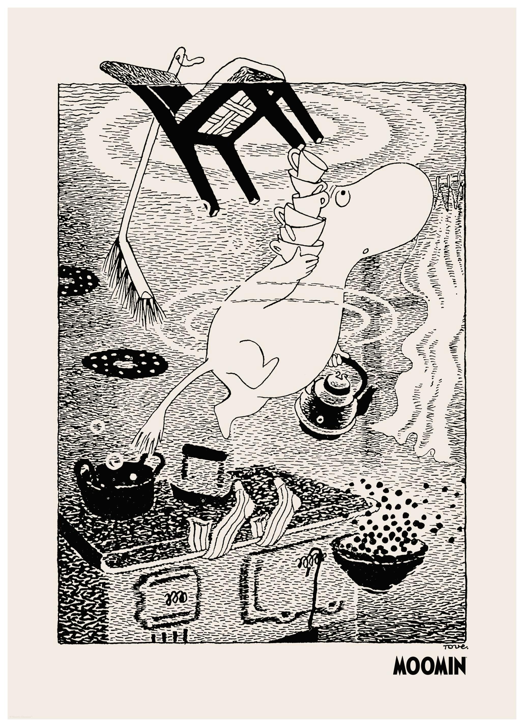 Moomin - The Dream Print (50x70 cm)