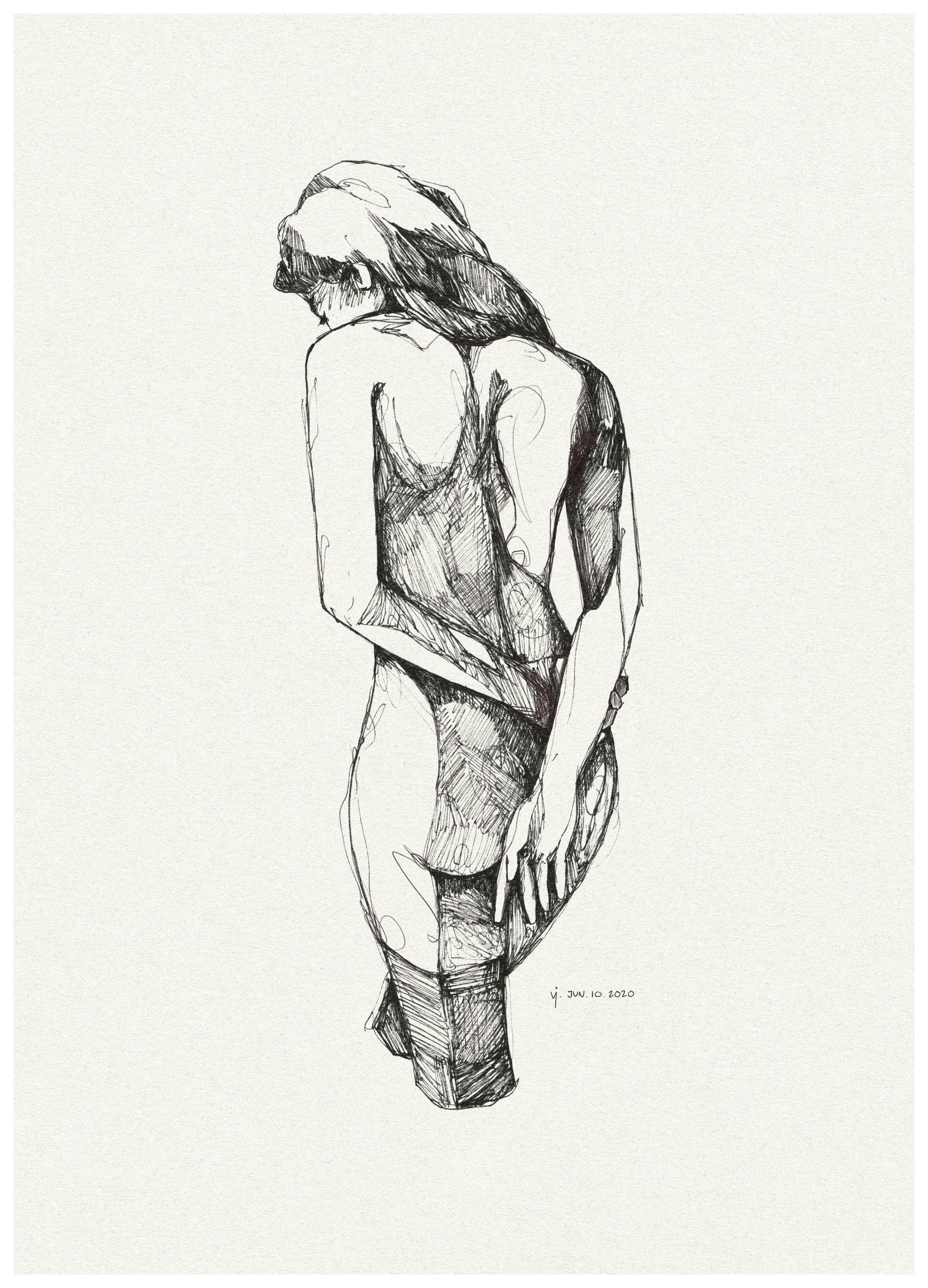 Thoughtful Affiche (30x40 cm) - Nordic Retreat par Desenio