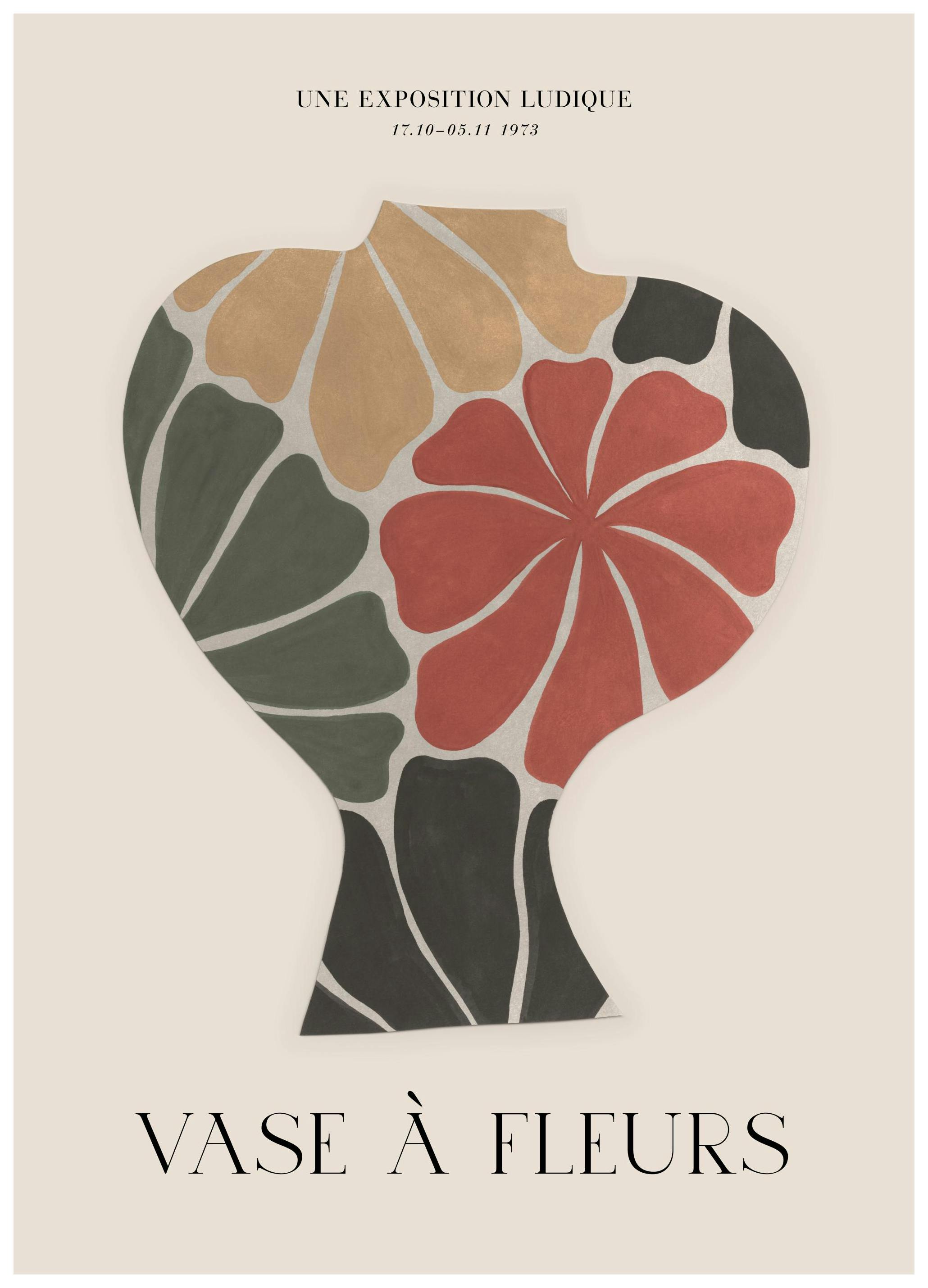 Flower Vase Poster (21x30 cm)