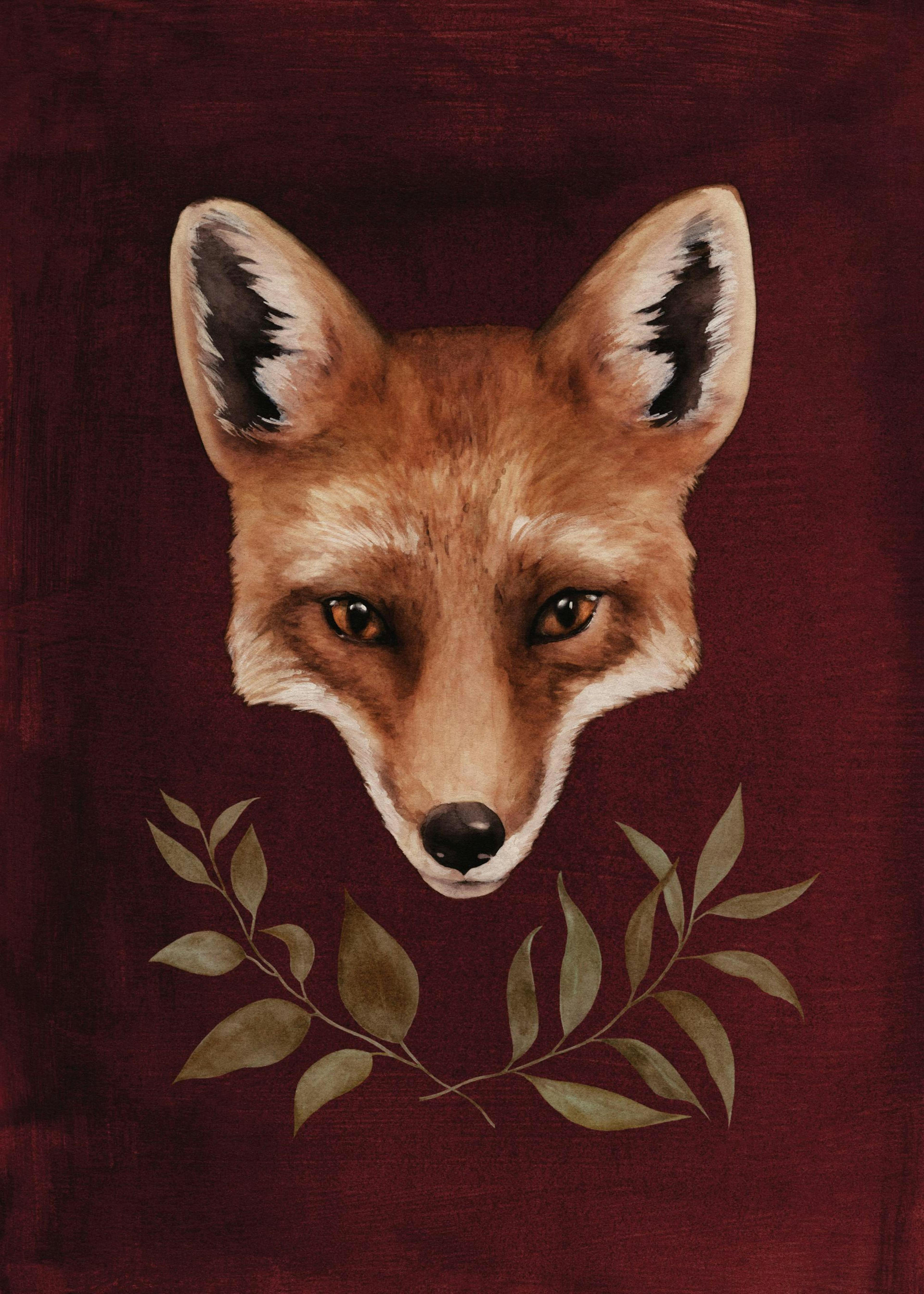 Red Fox Print 0