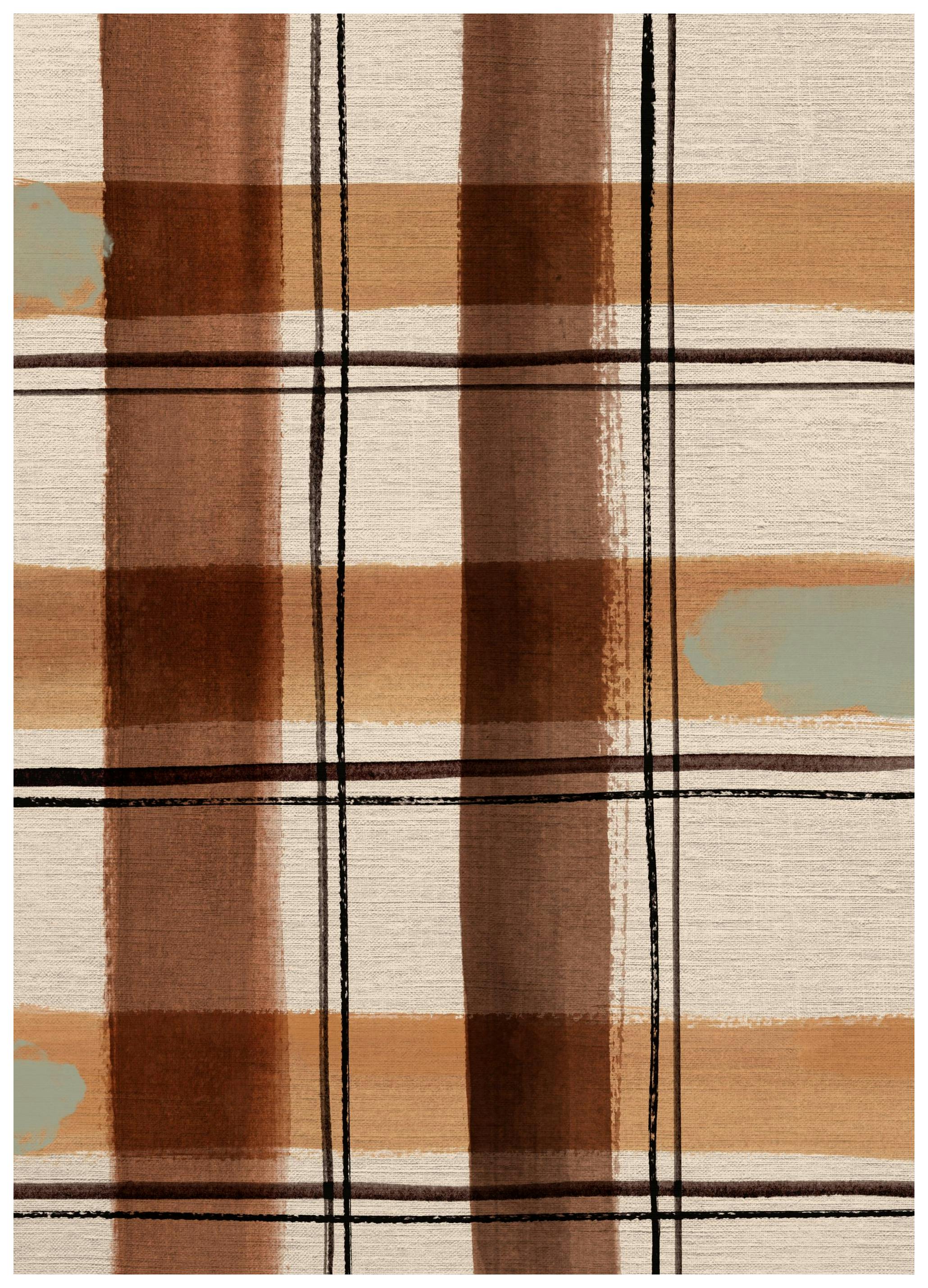 Prints - Gingham Print (30x40 cm) - Desenio x Lone Fox