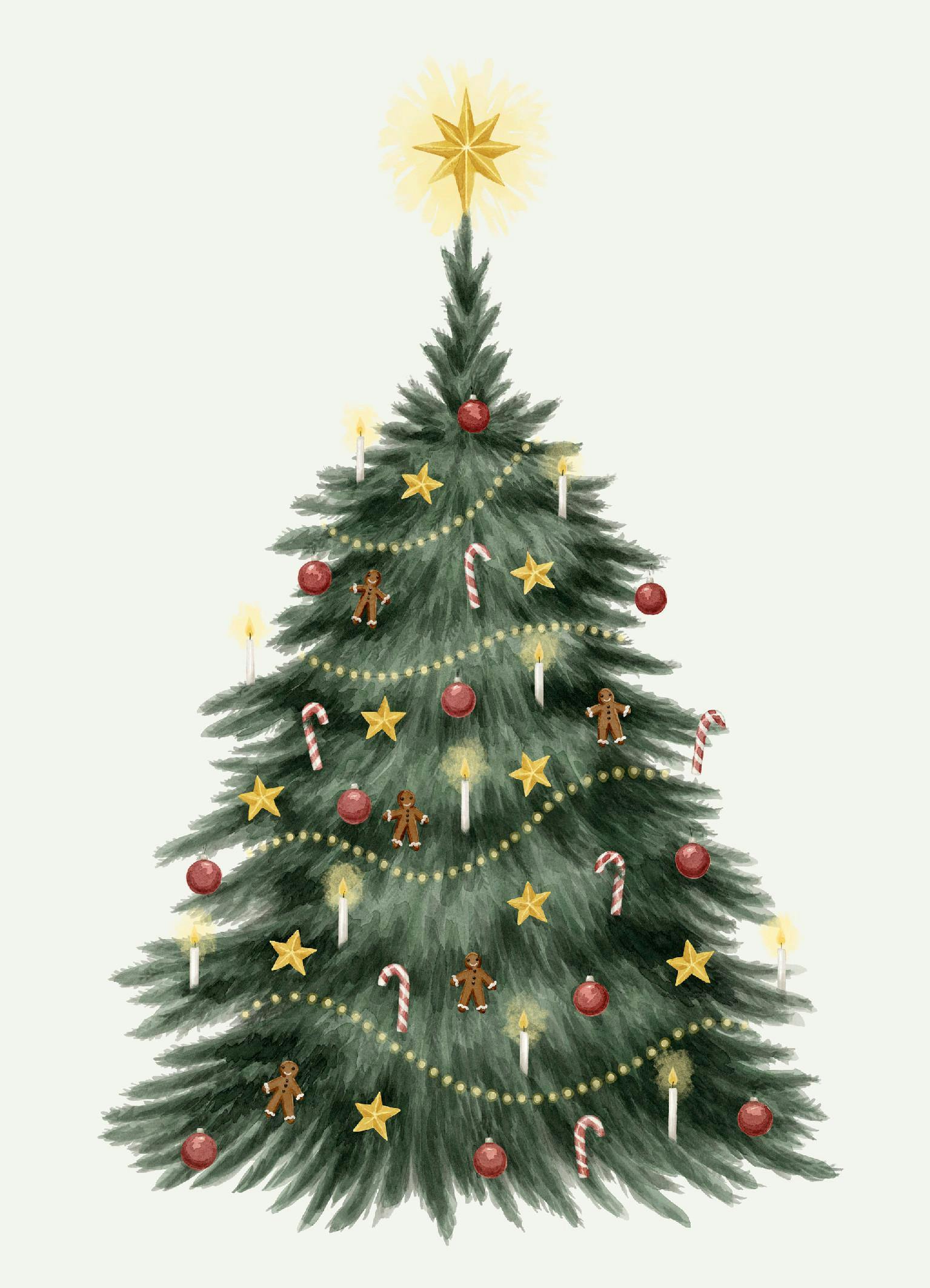 685d85058b7ca77dcb8ae8ca 782538277 18680 3 christmas tree print – festive poster for seasonal home décor
