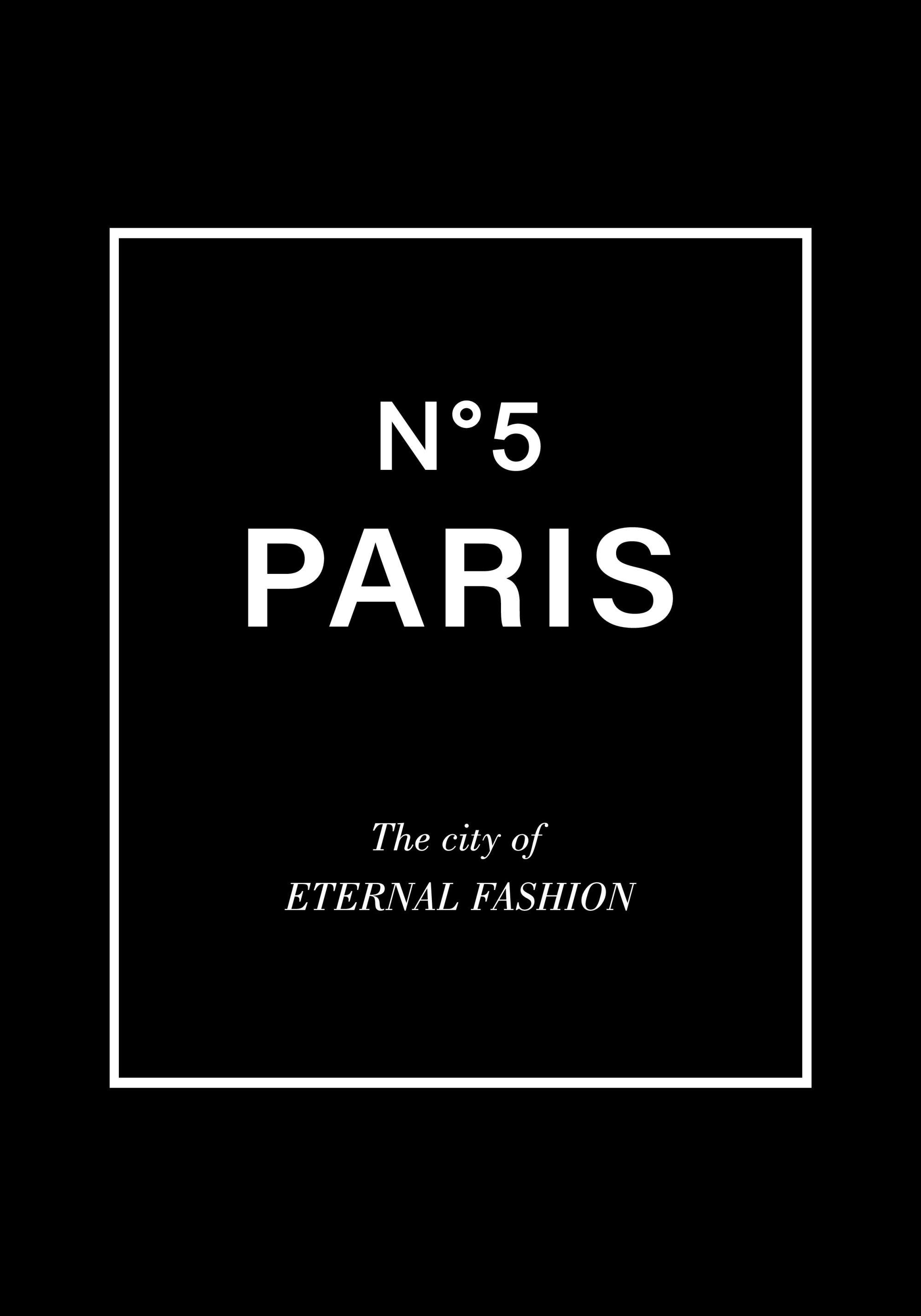 Paris No5 Print – Fashion Poster Desenio UK