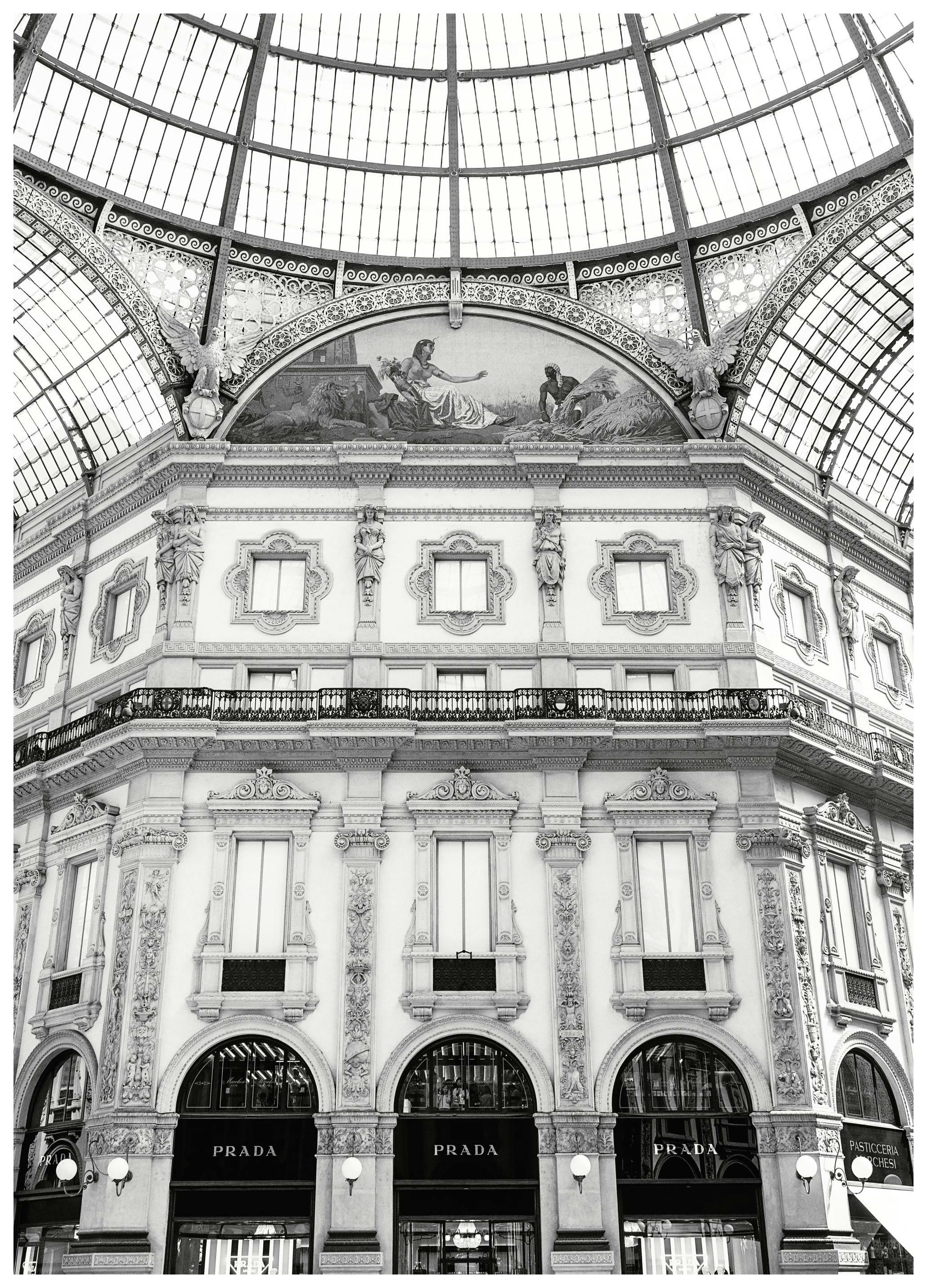 Milano Architecture Poster (50x70 cm) - Architectuur