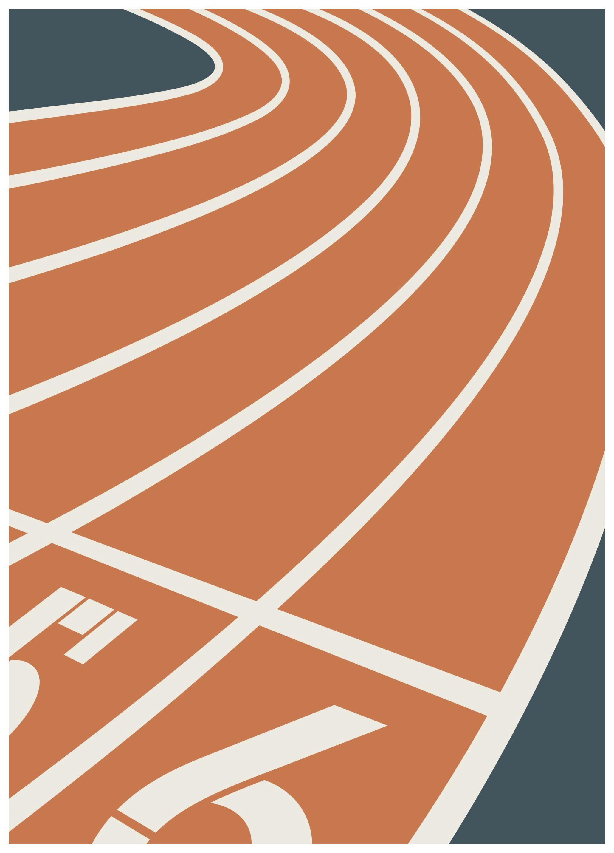 Ready Set Go Poster (50x70 cm) - Bestseller