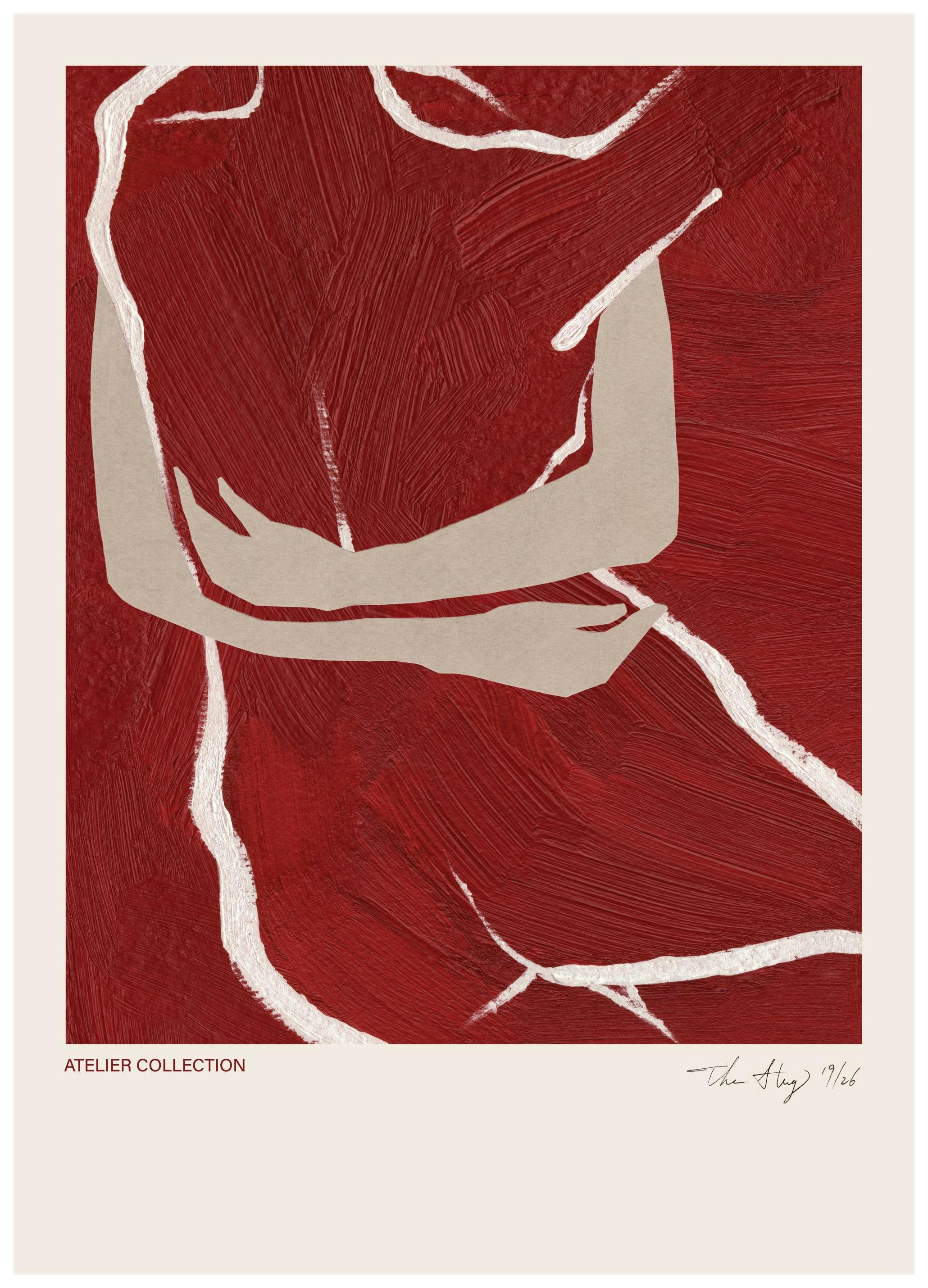 Prints - The Hug Print (50x70 cm) - Paintings