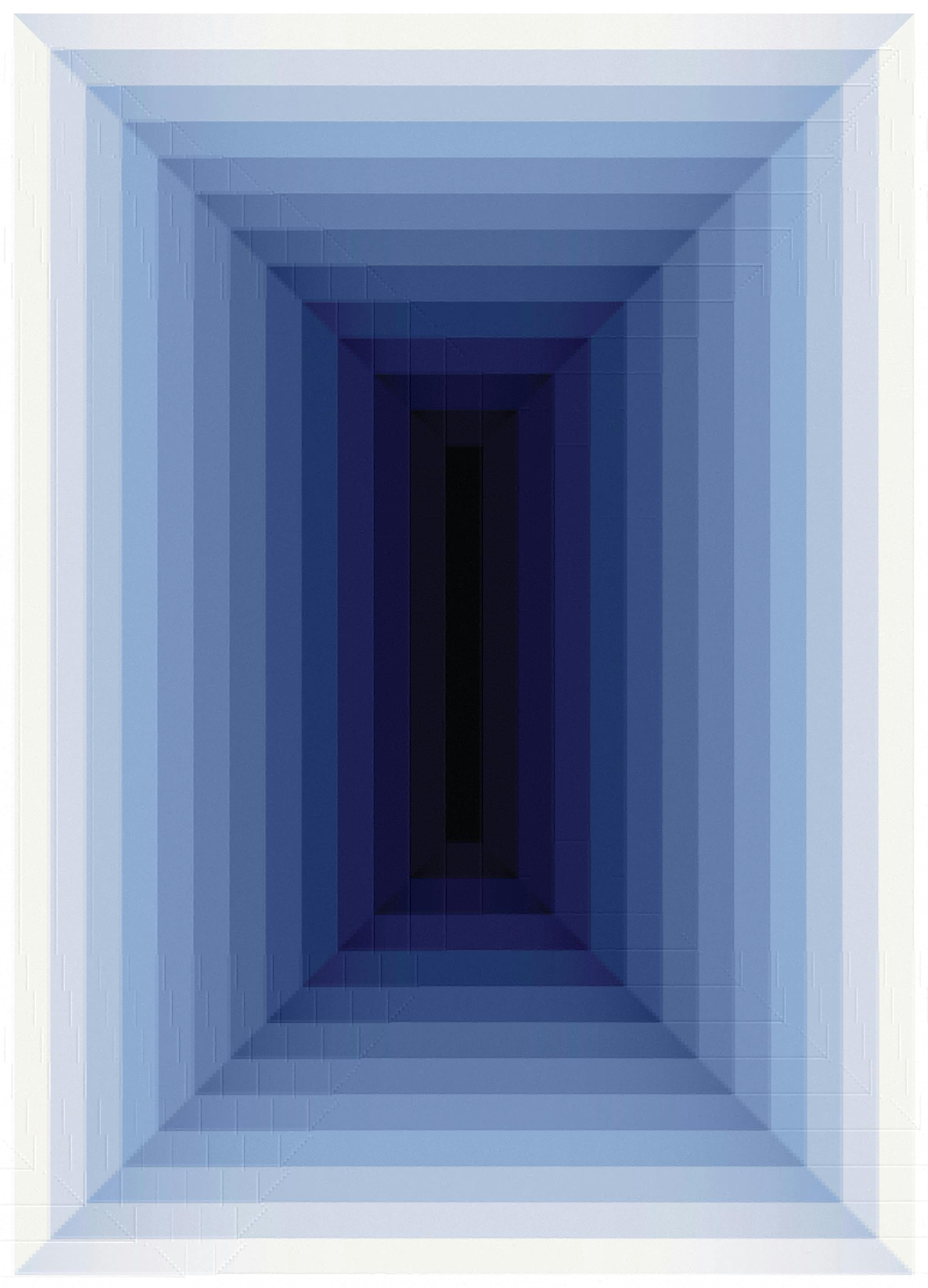 Blue Levels Poster (30x40 cm)