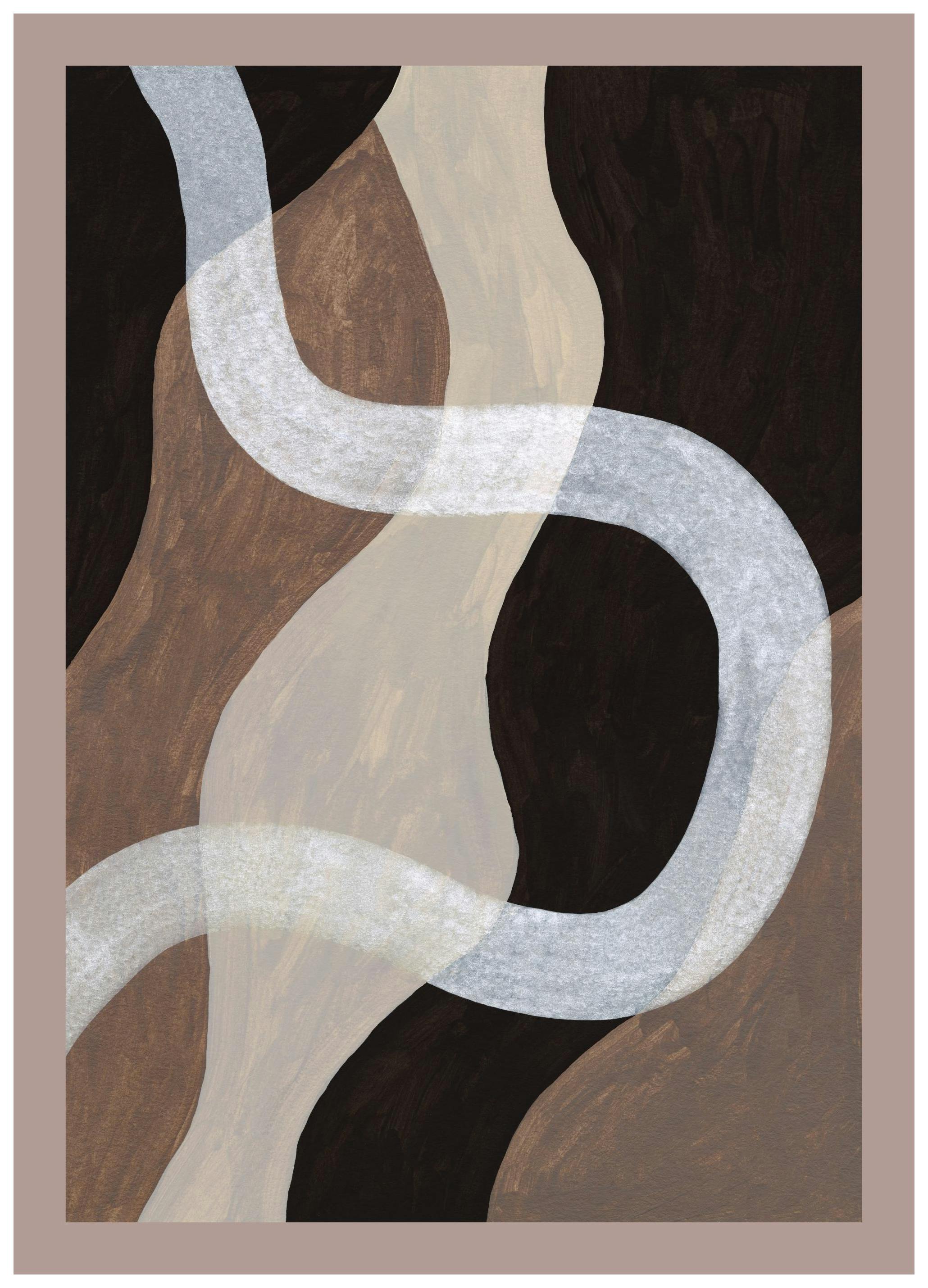 Prints - Dark Abstract Print (30x40 cm) - Abstract art prints