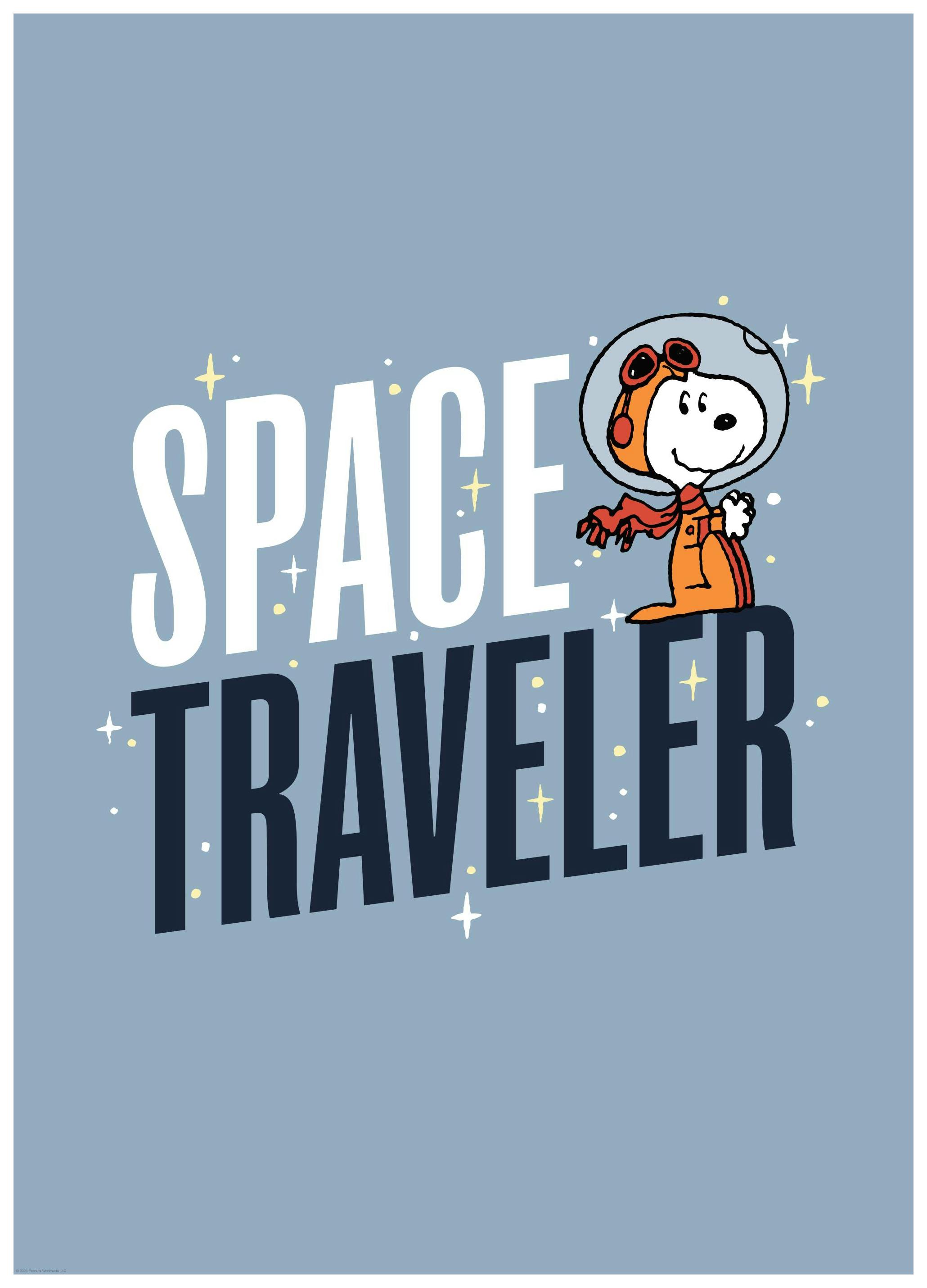 Prints - Snoopy Space Traveler Print (50x70 cm) - Snoopy