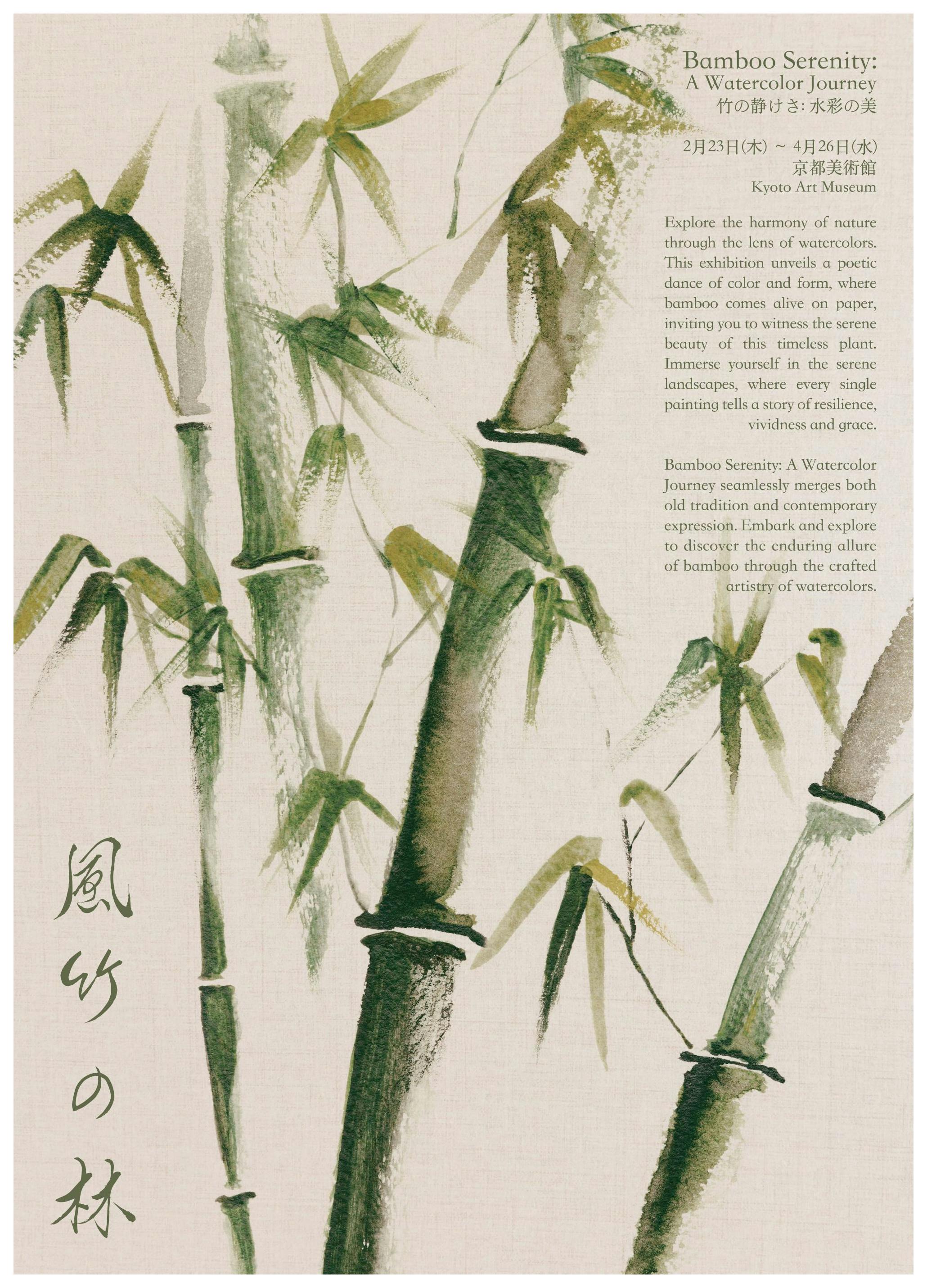 Prints - Wind Bamboo Forest Print (30x40 cm) - Art prints