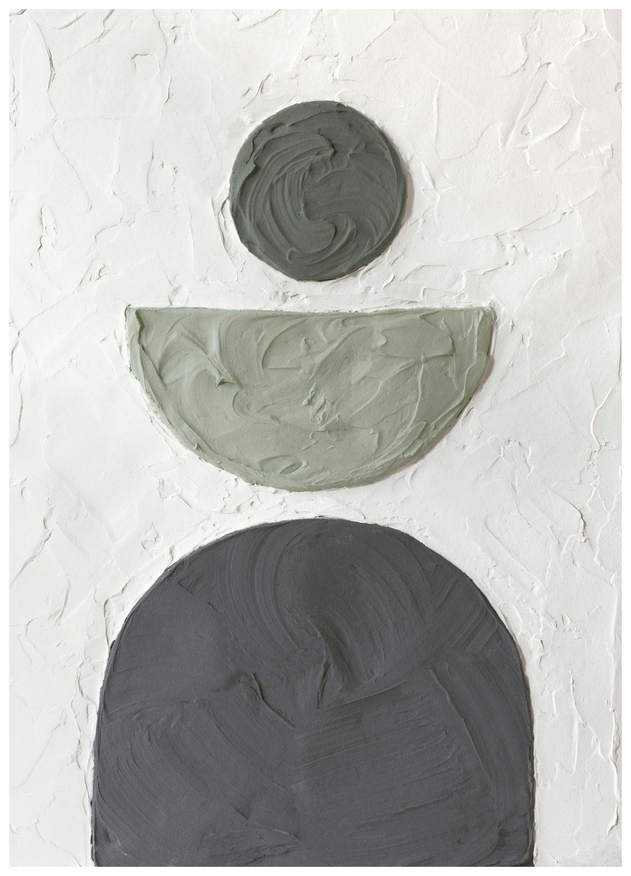 Balance in Green Poster (30x40 cm)