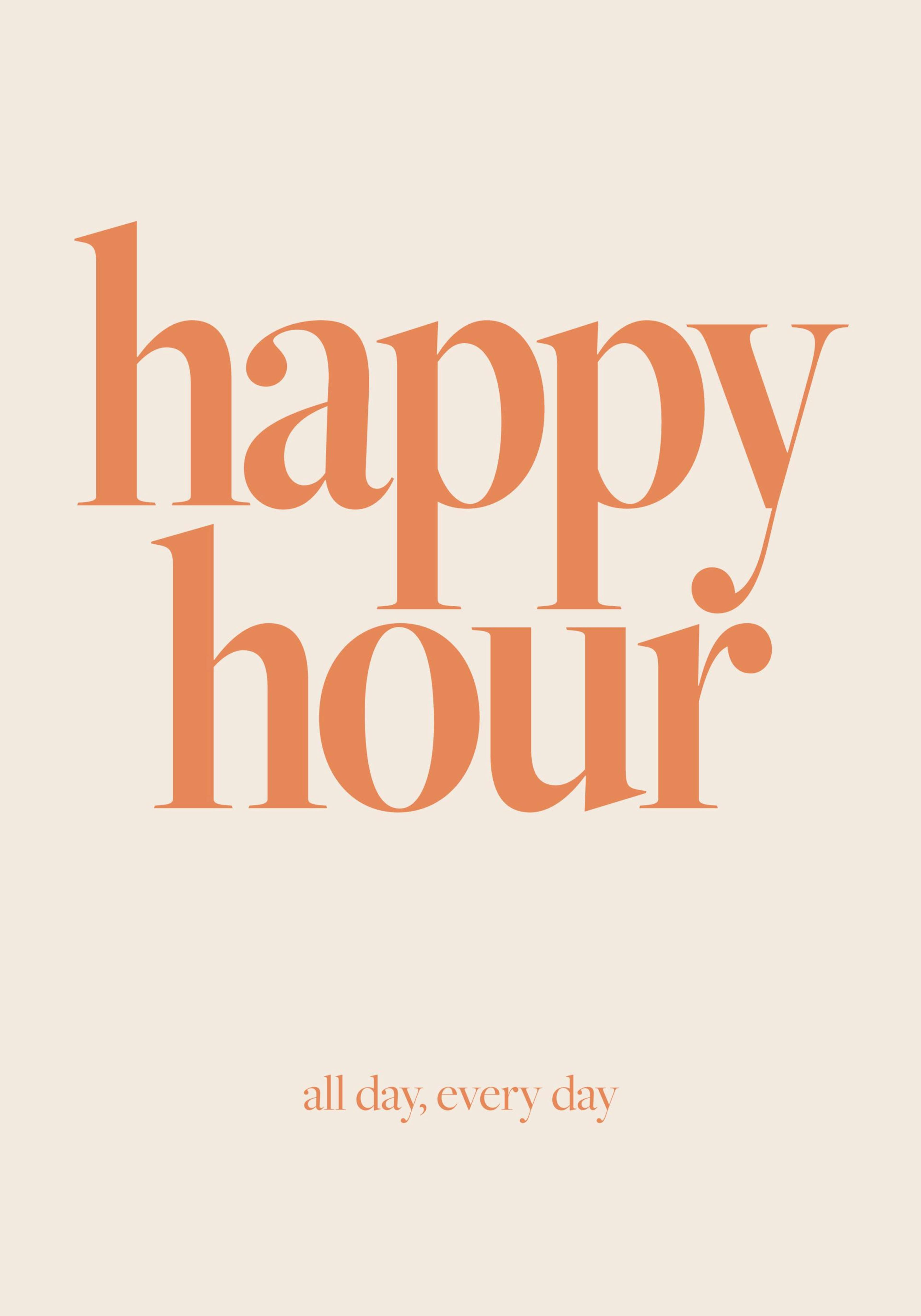 Happy Hour Plakat 0