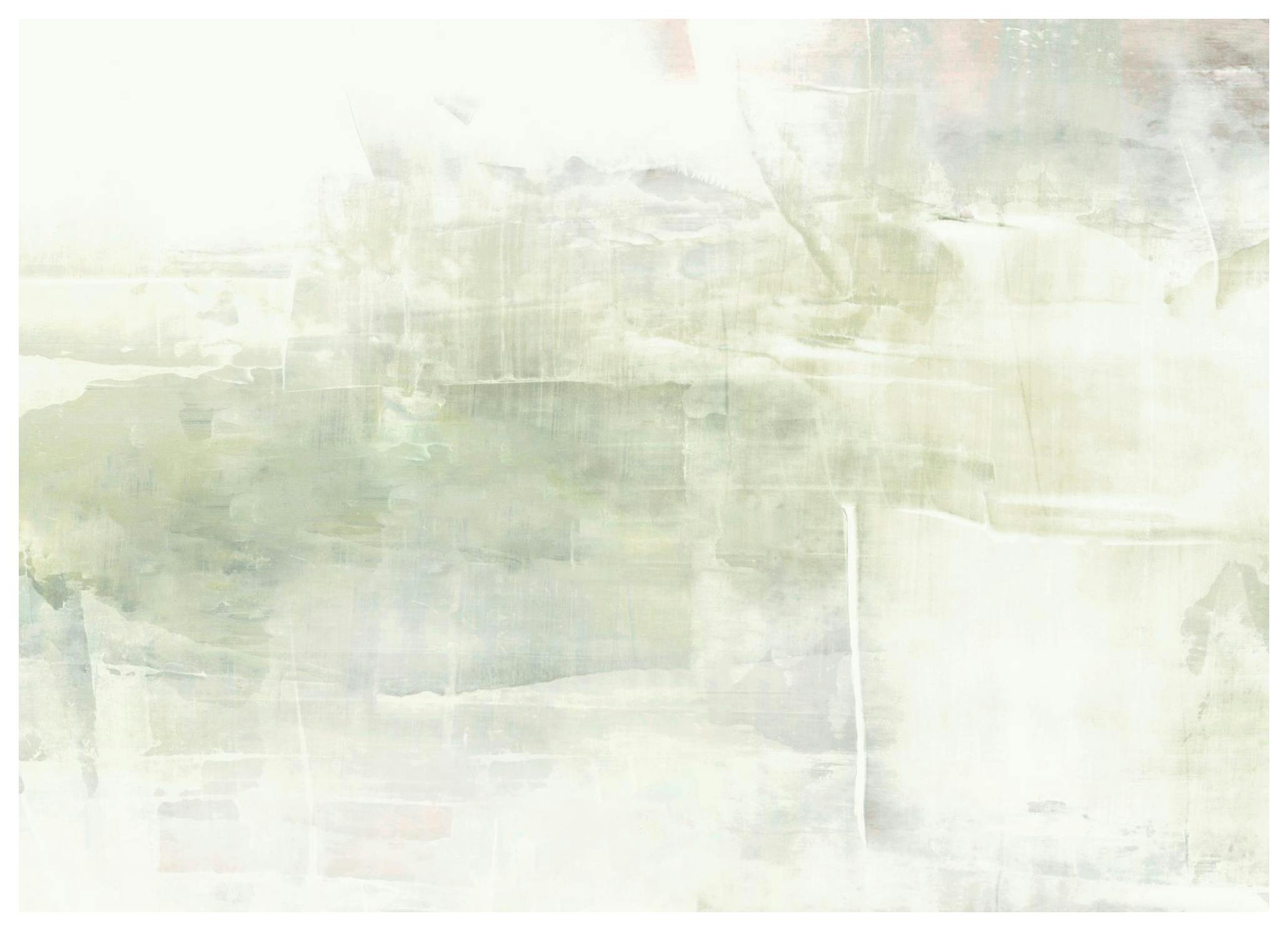 Green Abstract Painting Print (30x40 cm)