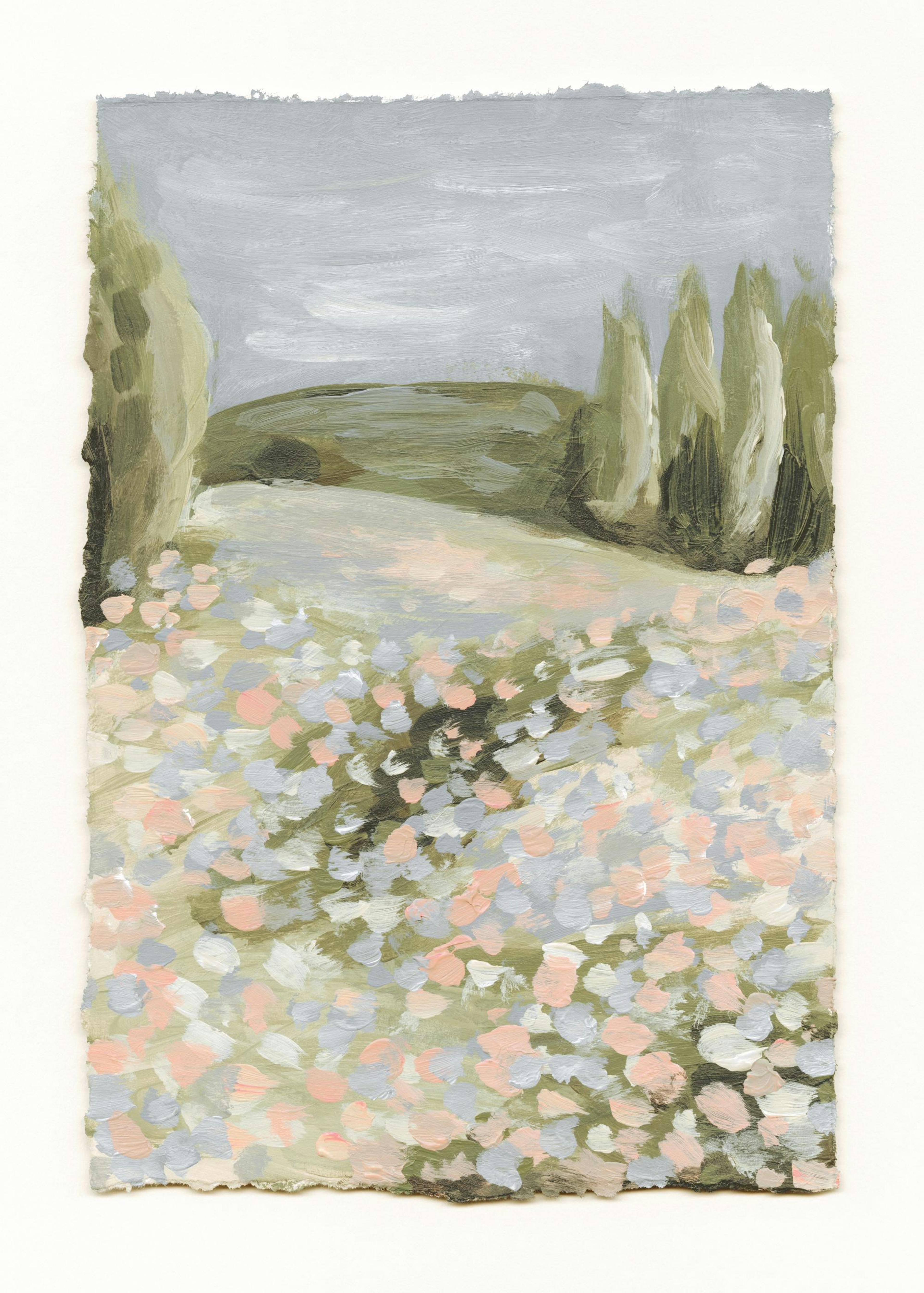 Floral Landscape Plakat 0