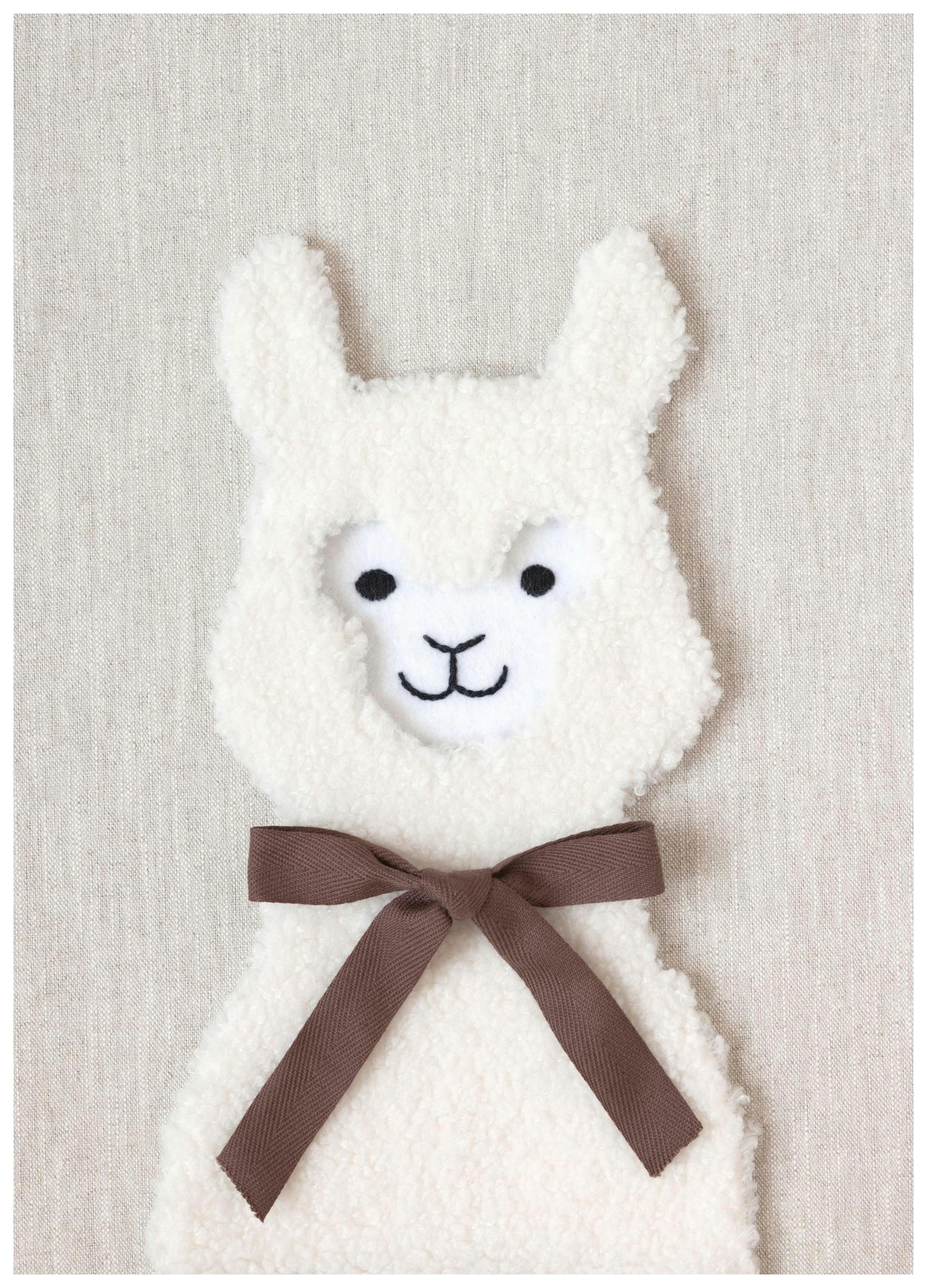 Furry Llama Poster (21x30 cm)- Quadri per bambini