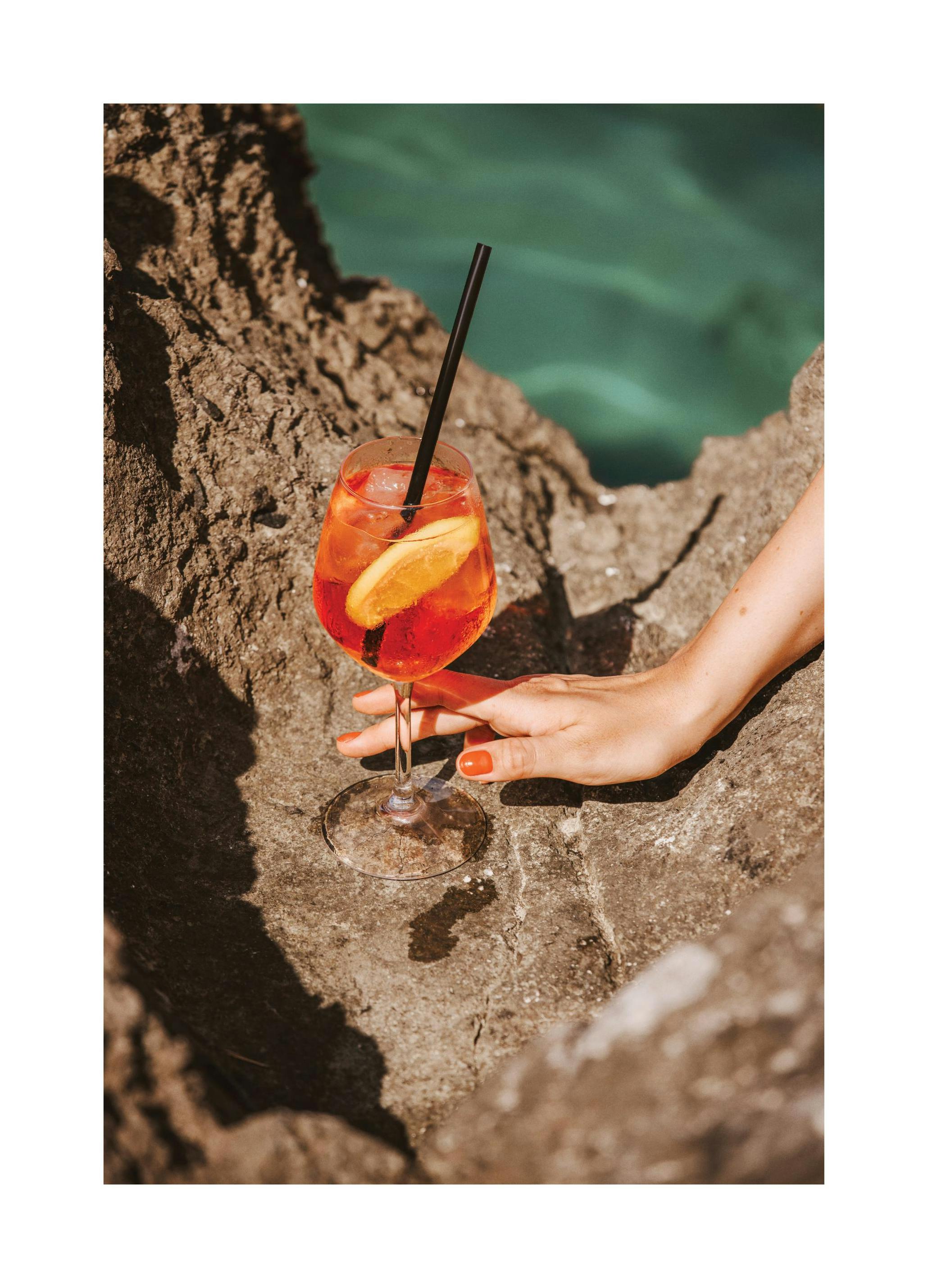 Spritz and Sea Breeze Affiche (30x40 cm) - Amalfi Lifestyle