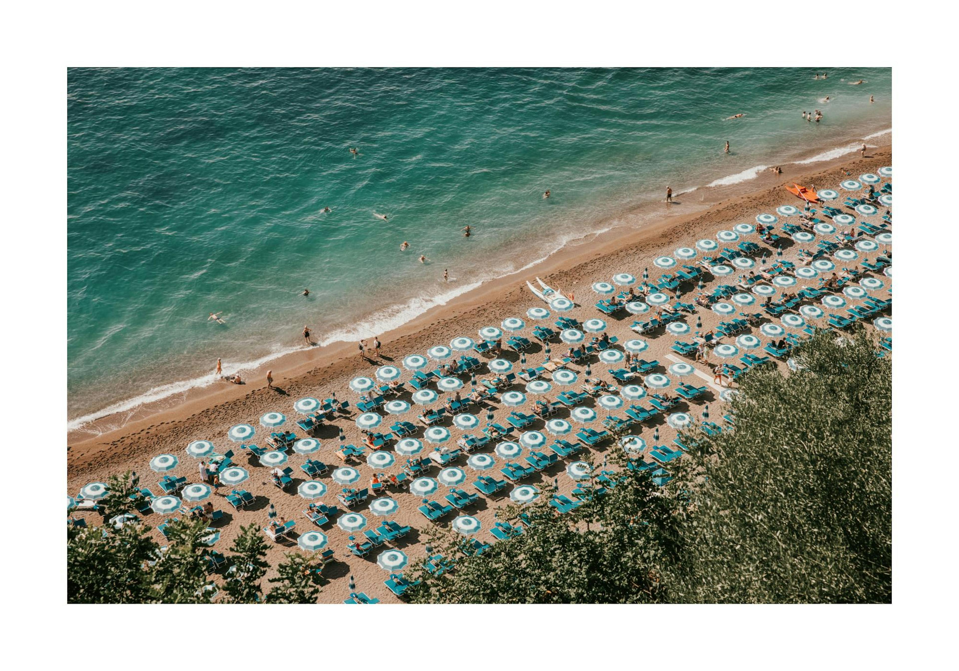 Positano Beach Front Poster 0