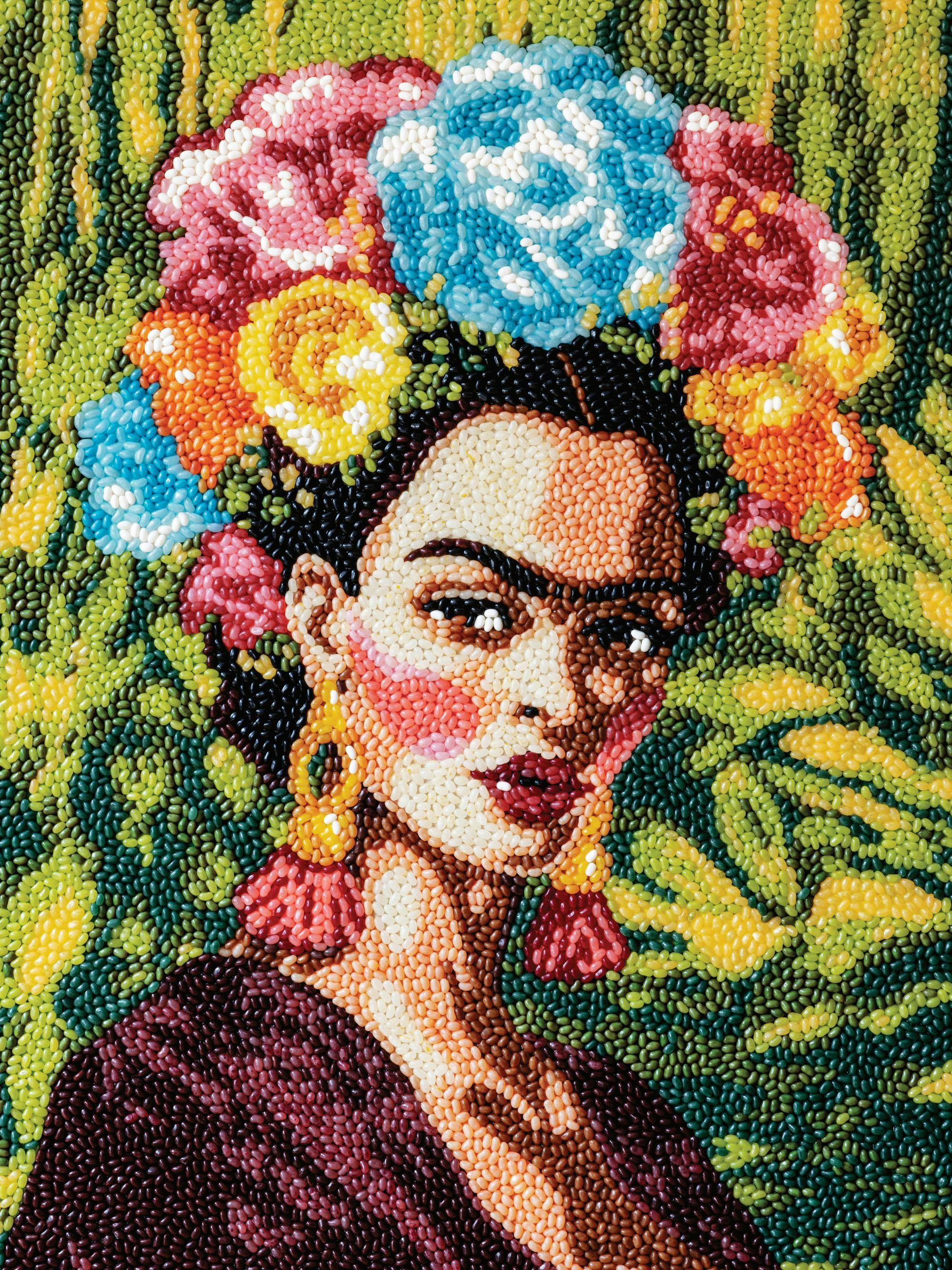 Candy Garden – Frida Kahlo Poster Desenio