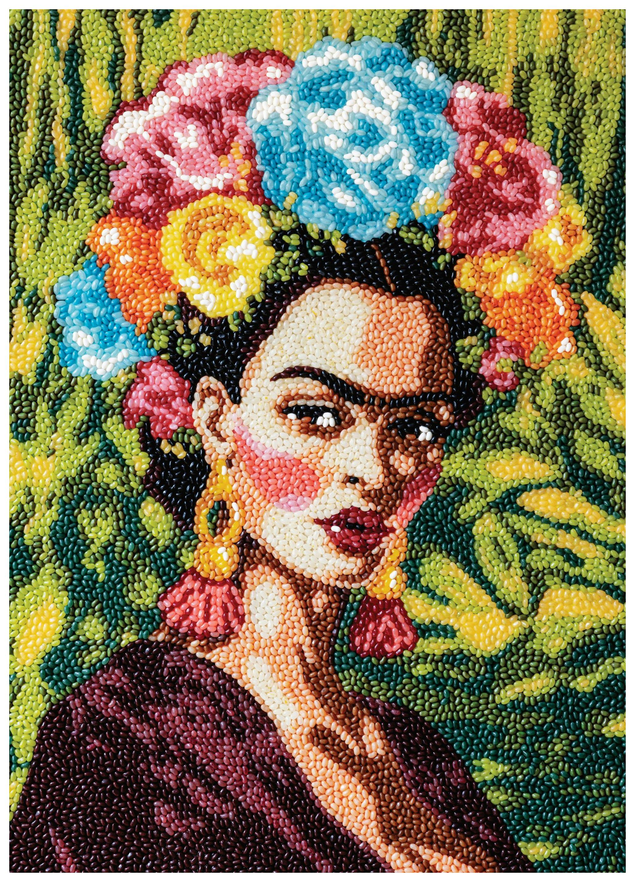 Candy Garden - Frida Kahlo Poster (50x70 cm) - Moderne kunst