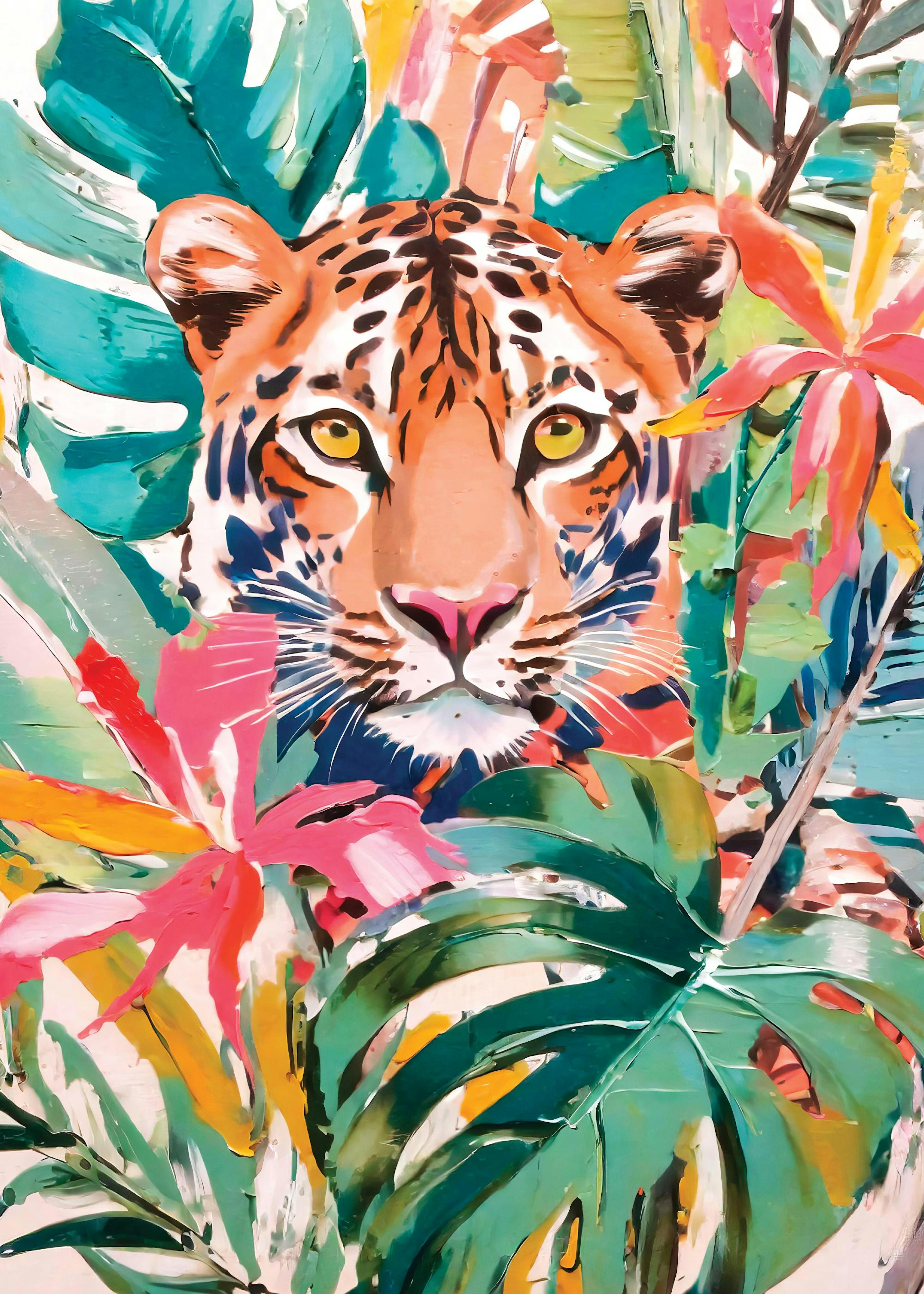 Tropical Tiger Print 0