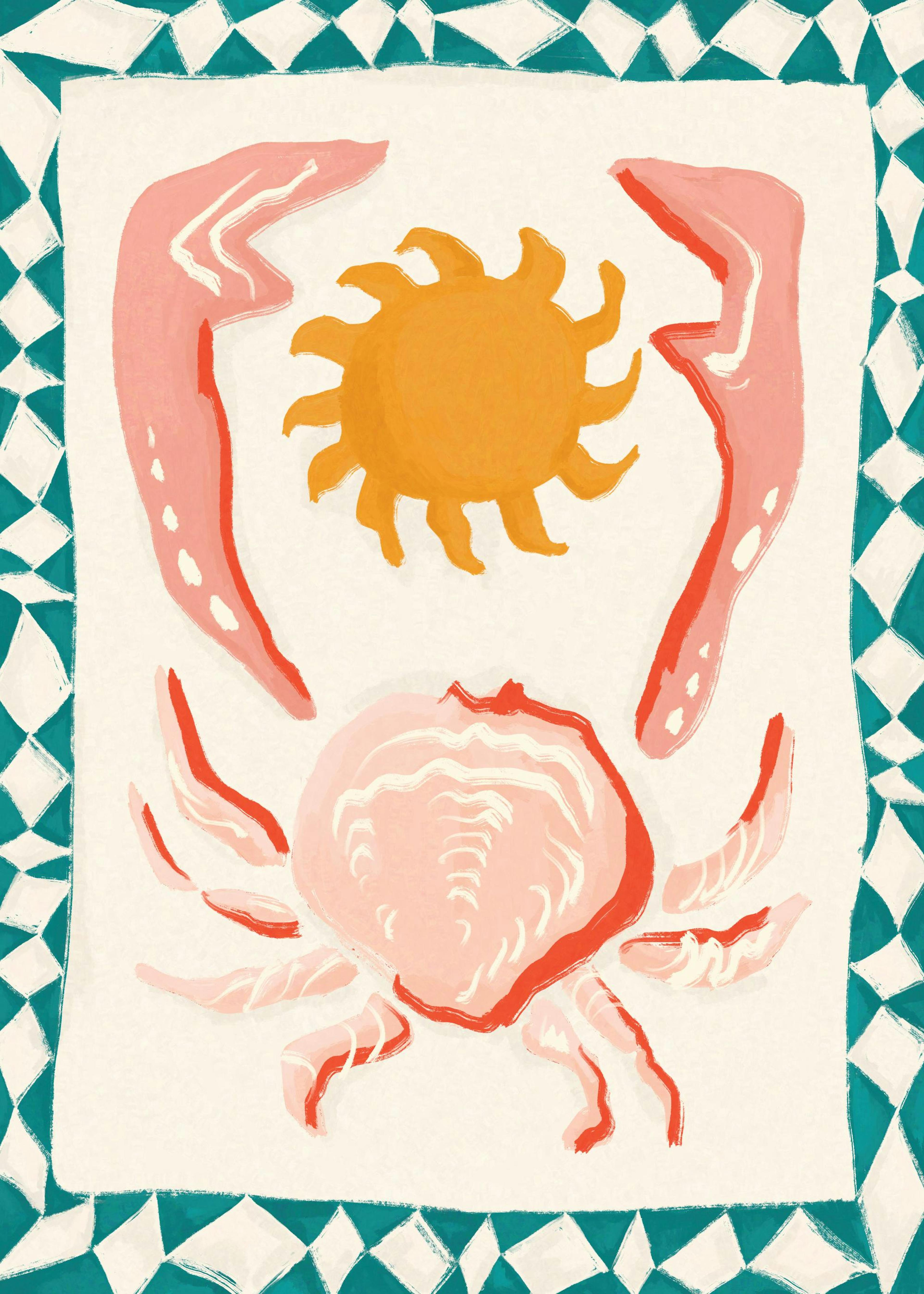Sun Crab Plakat 0