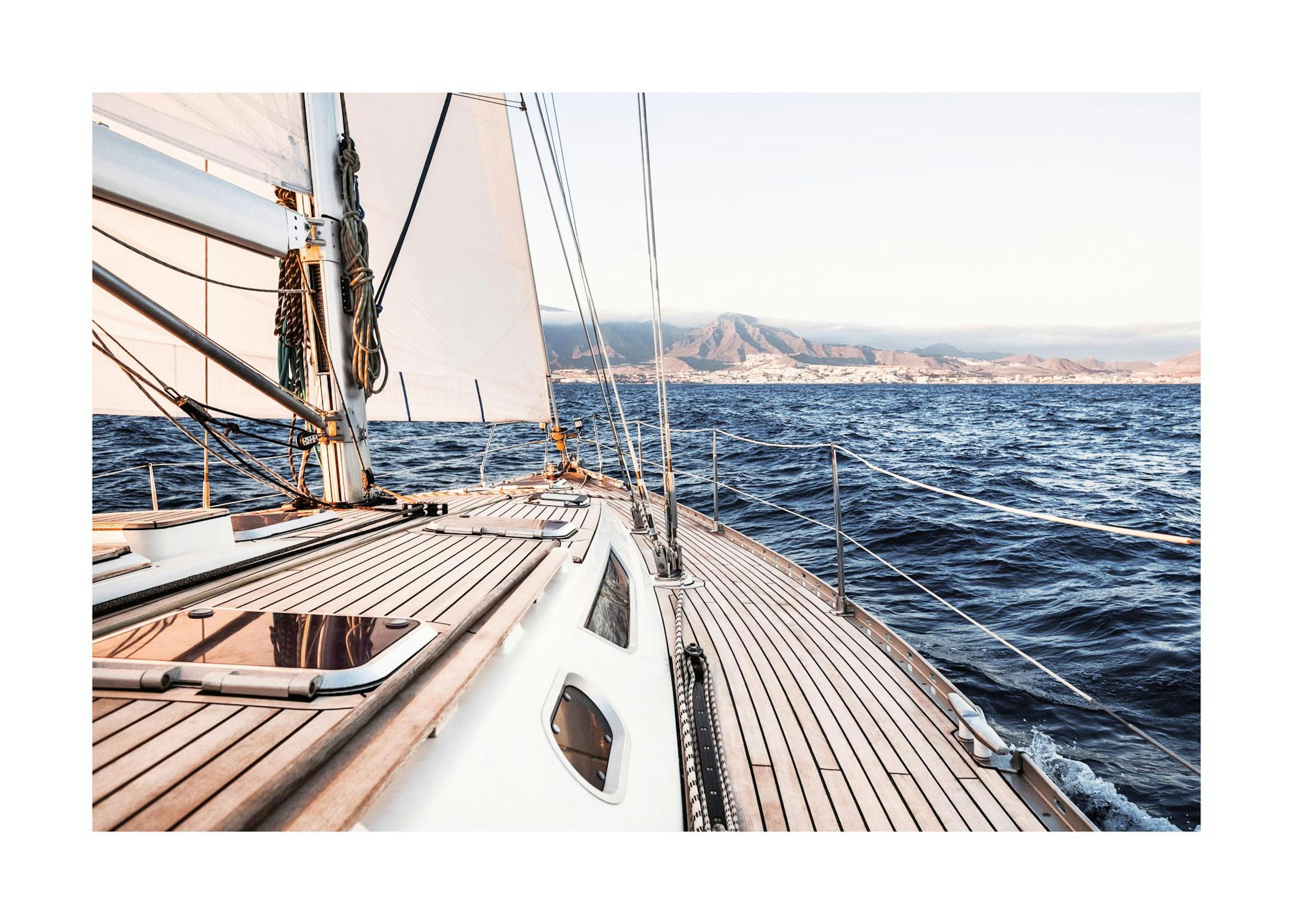 On a Boat Print 0