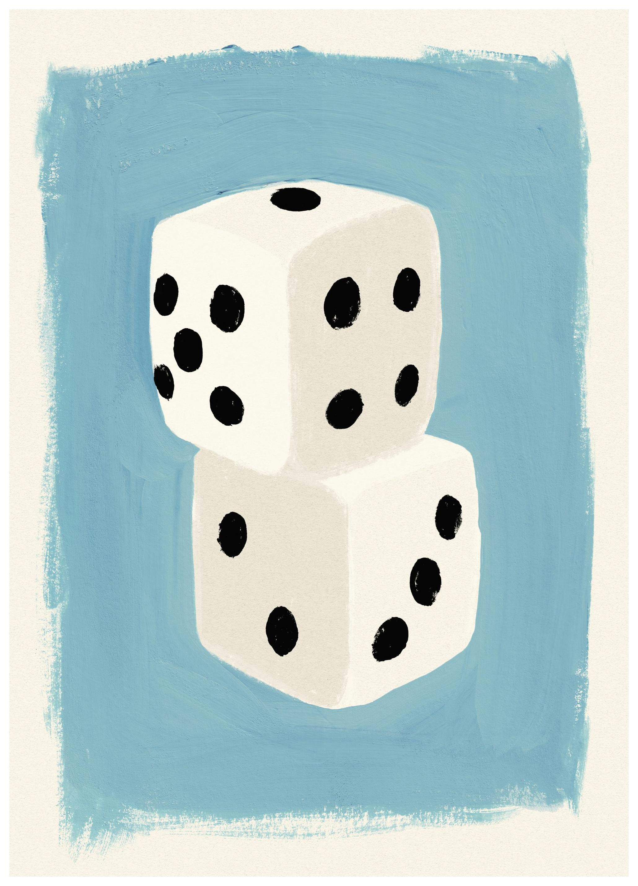 Throw the Dice Poster (50x70 cm)