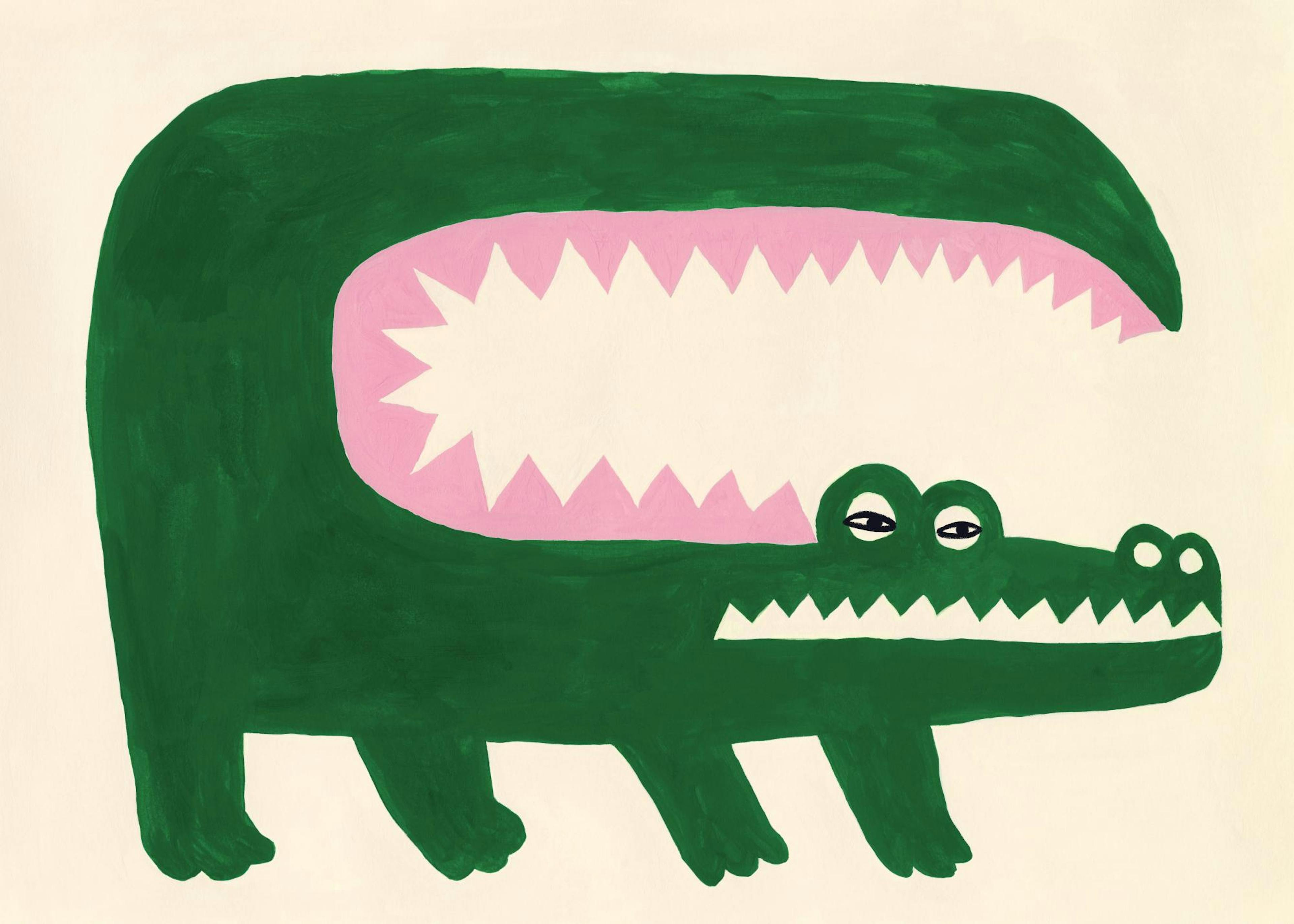 Crocodile Crush Print 0