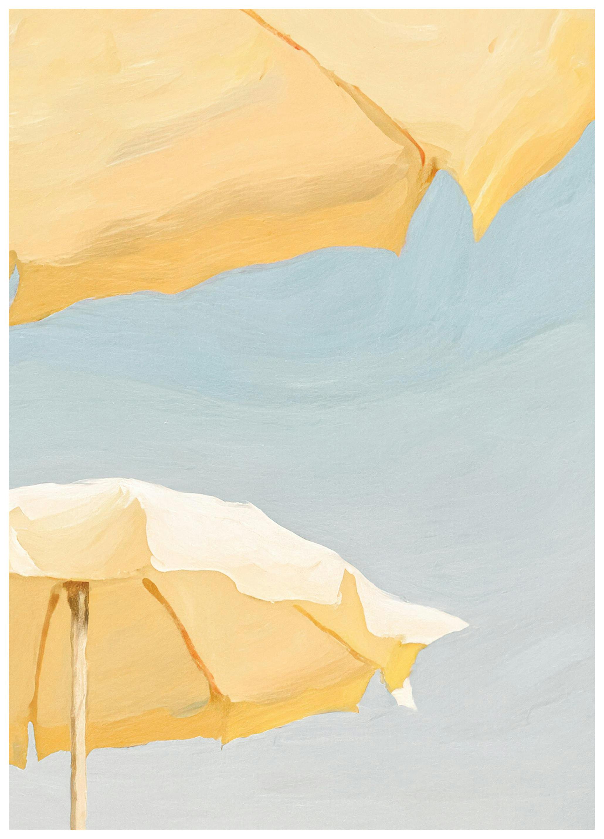 Sunny Parasols Affiche (30x40 cm) - Affiches de peintures