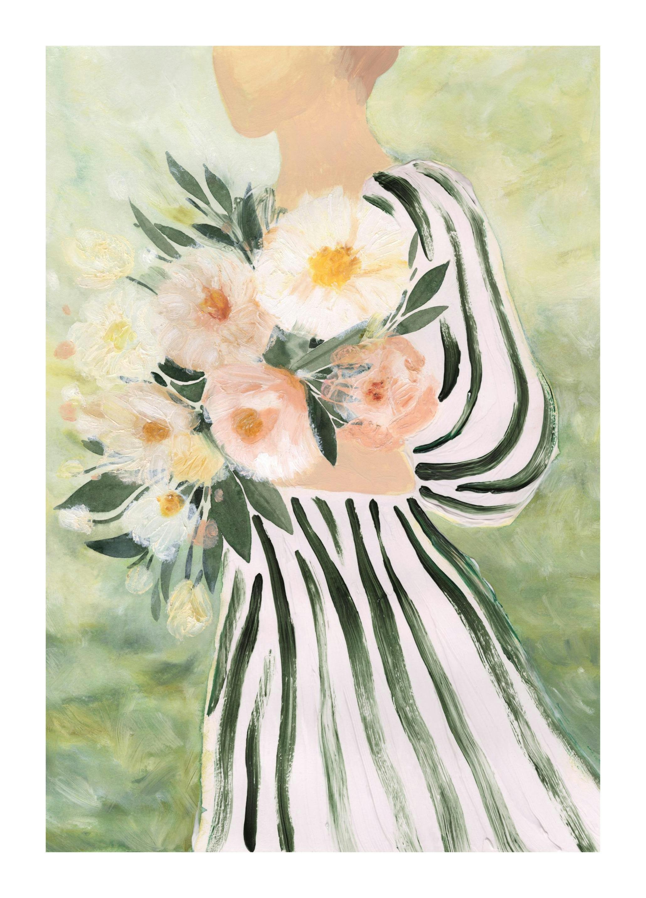 Prints - Botanical Female Print (30x40 cm) - Paintings