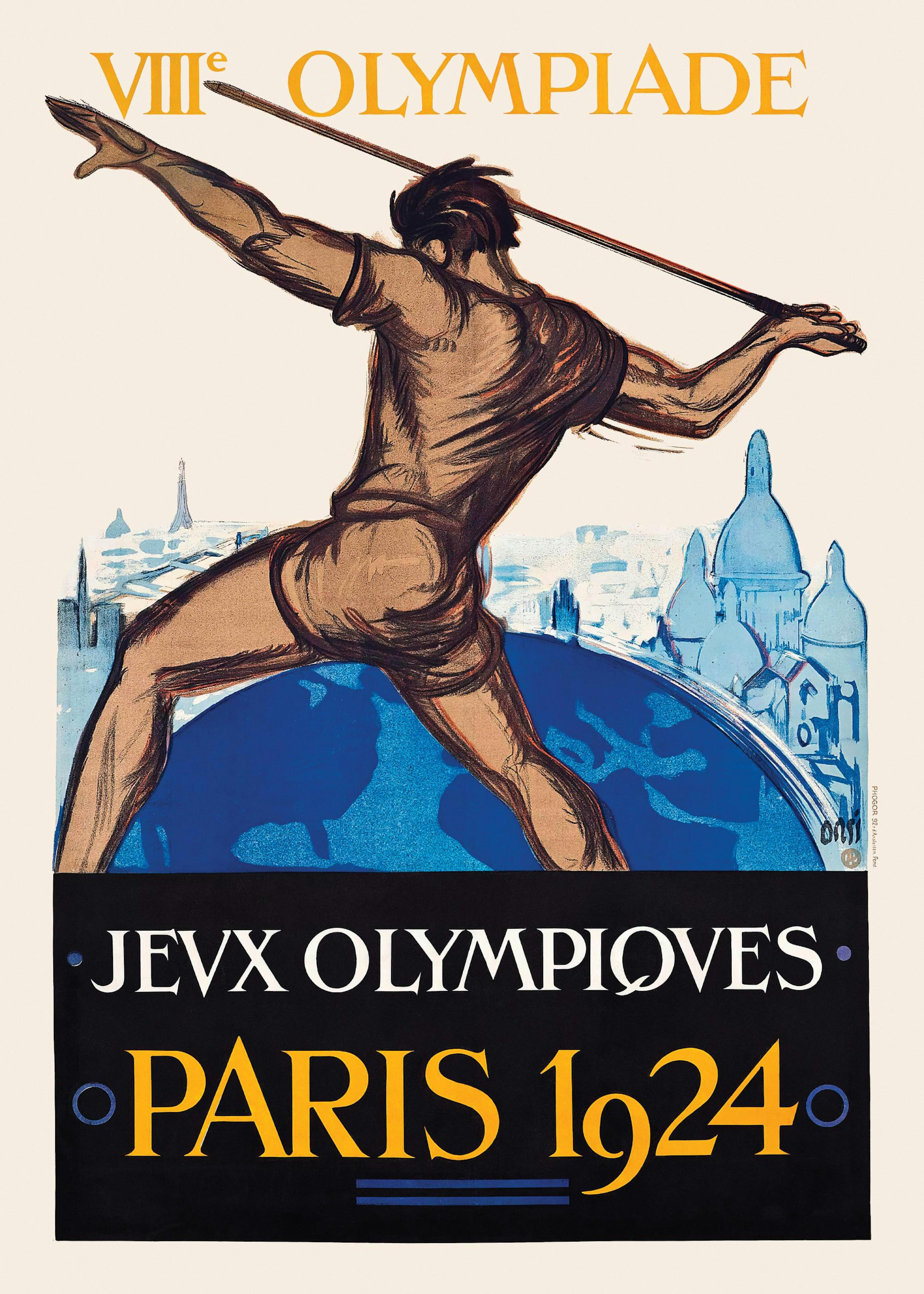 Paris 1924 Print 0