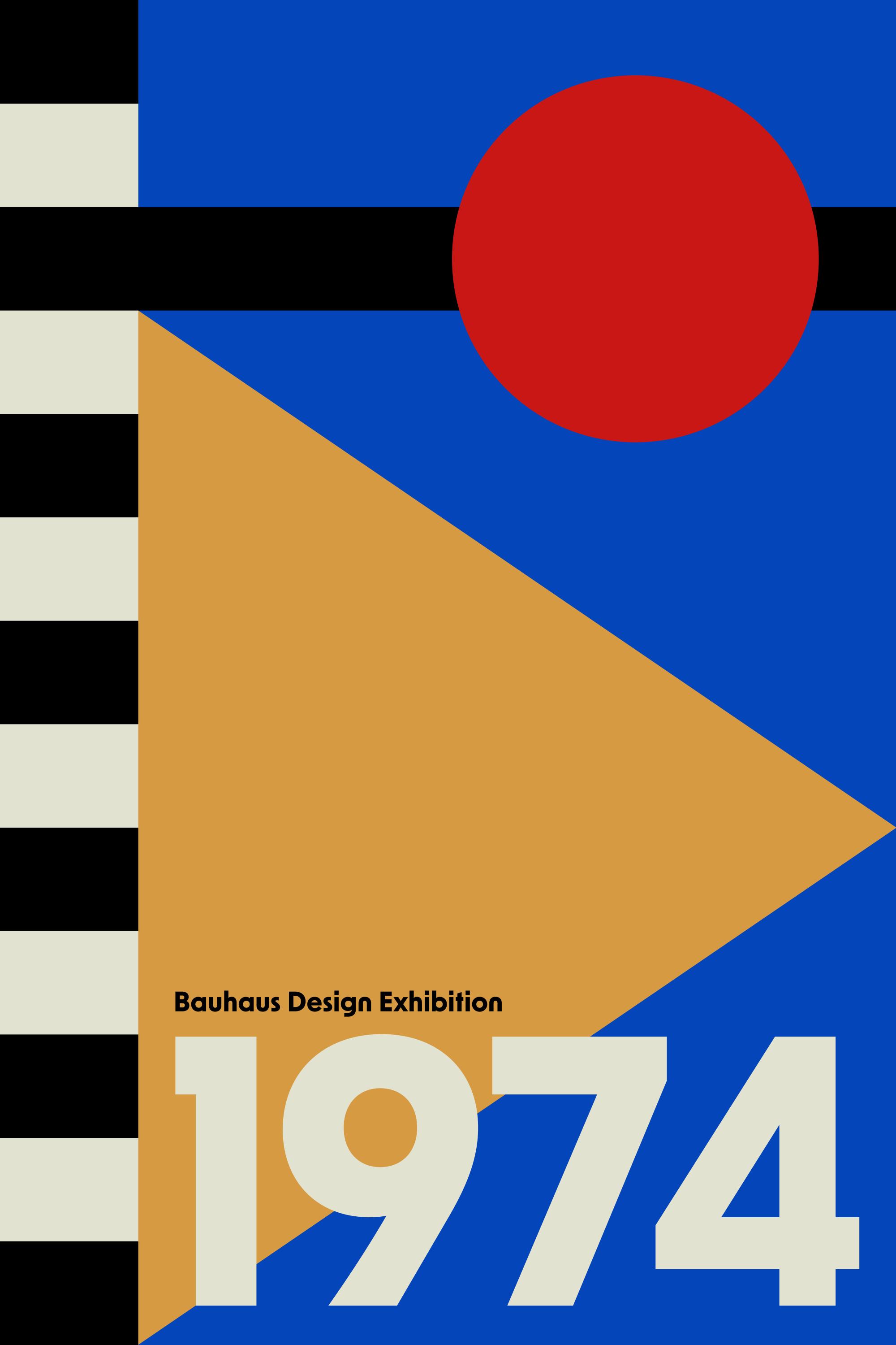 1974 Print – Bauhaus Art Poster | Desenio