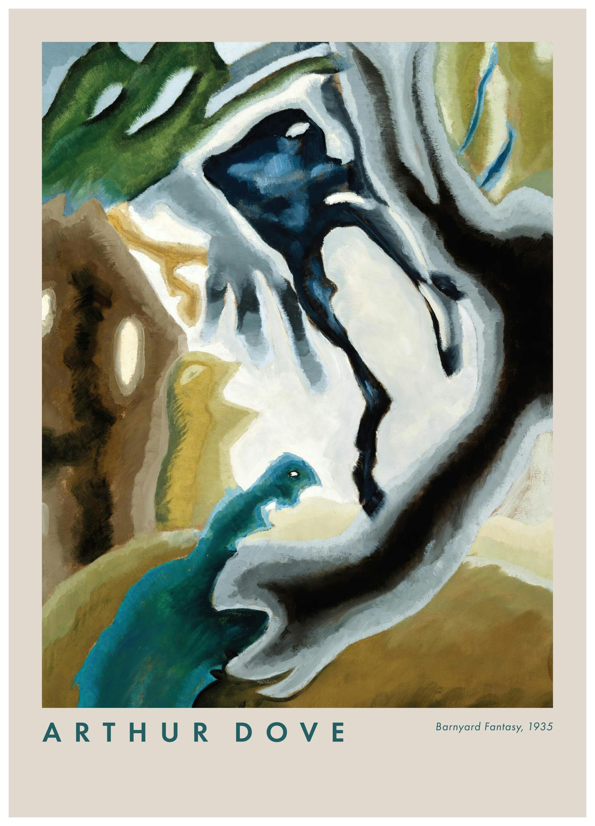 Arthur Dove - Barnyard Fantasy Poster (30x40 cm)