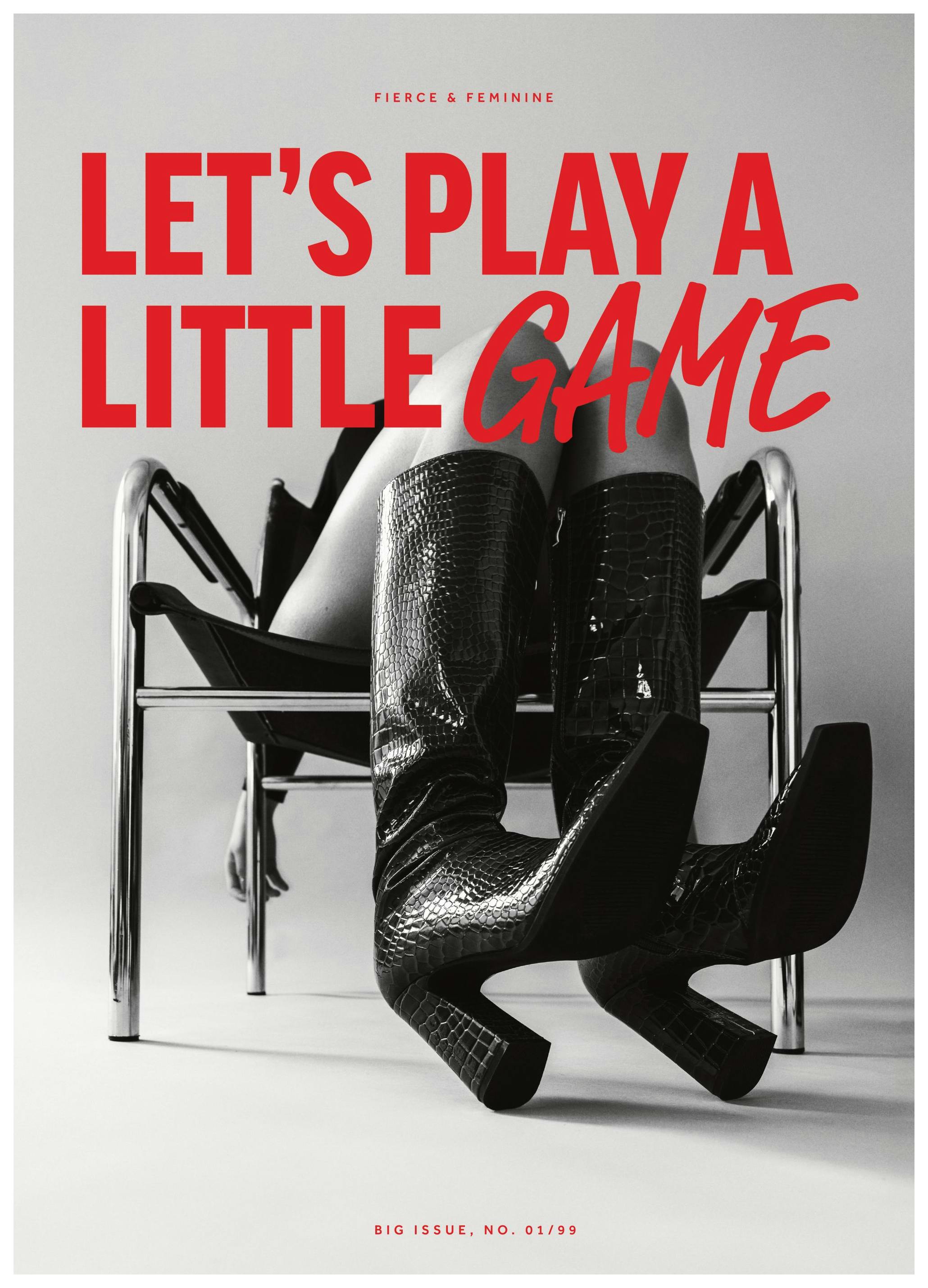 Let's Play a Little Game Poster (50x70 cm)
