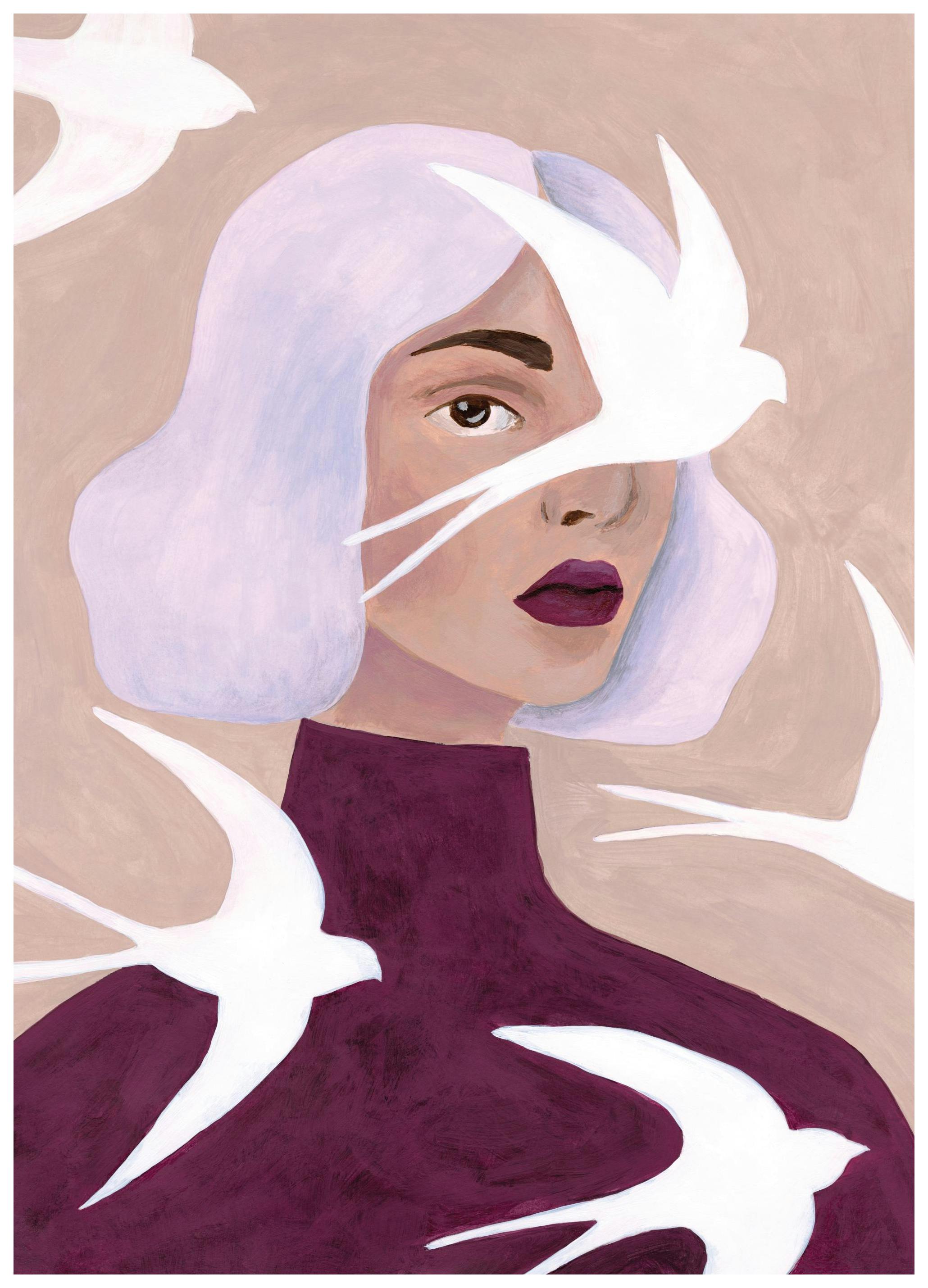 Fly on By Plakat (40x50 cm) - Plakater > Kunstplakater > Malerier