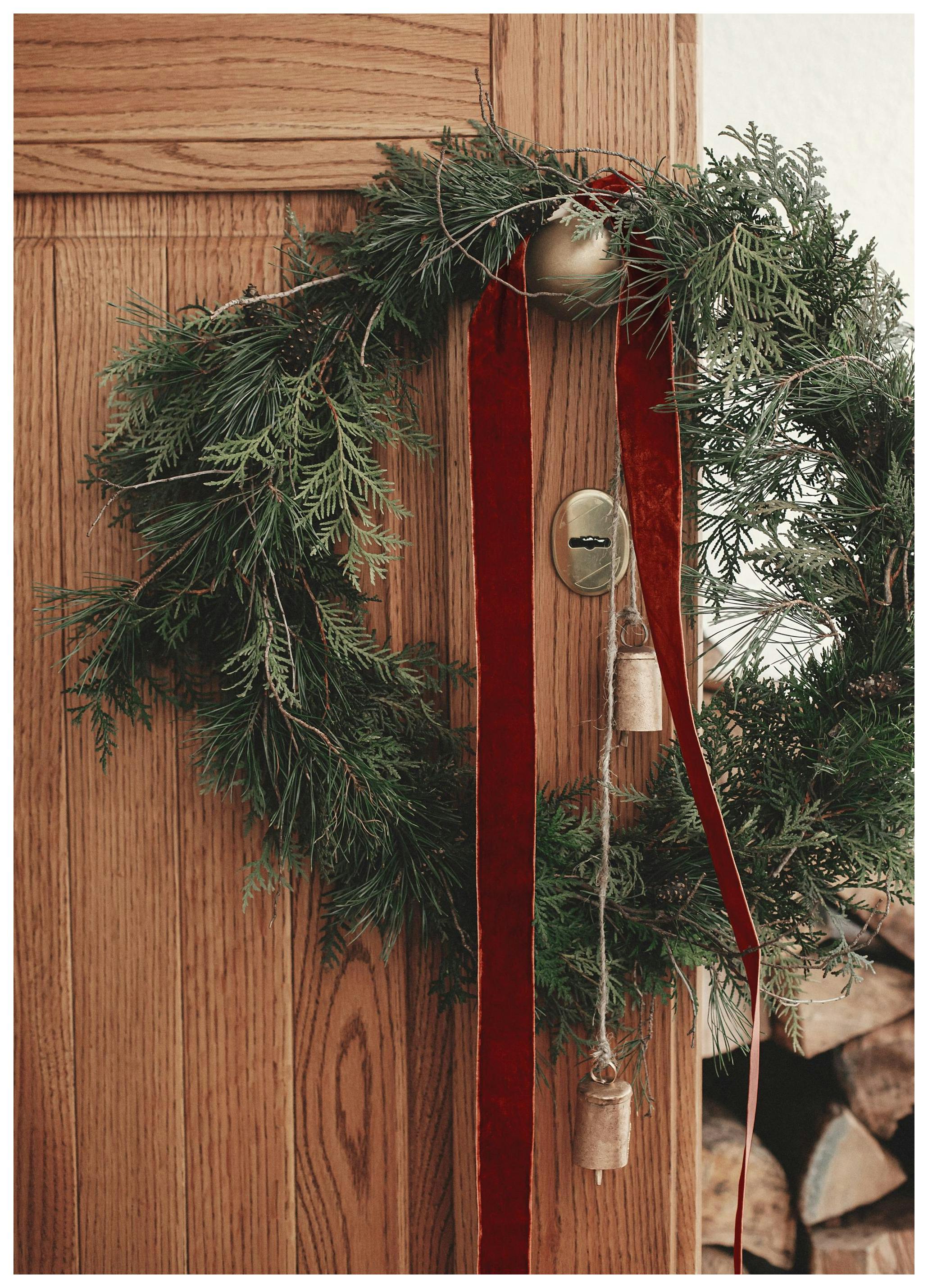 Prints - Rustic Wreath Print (50x70 cm) - Holiday Prints