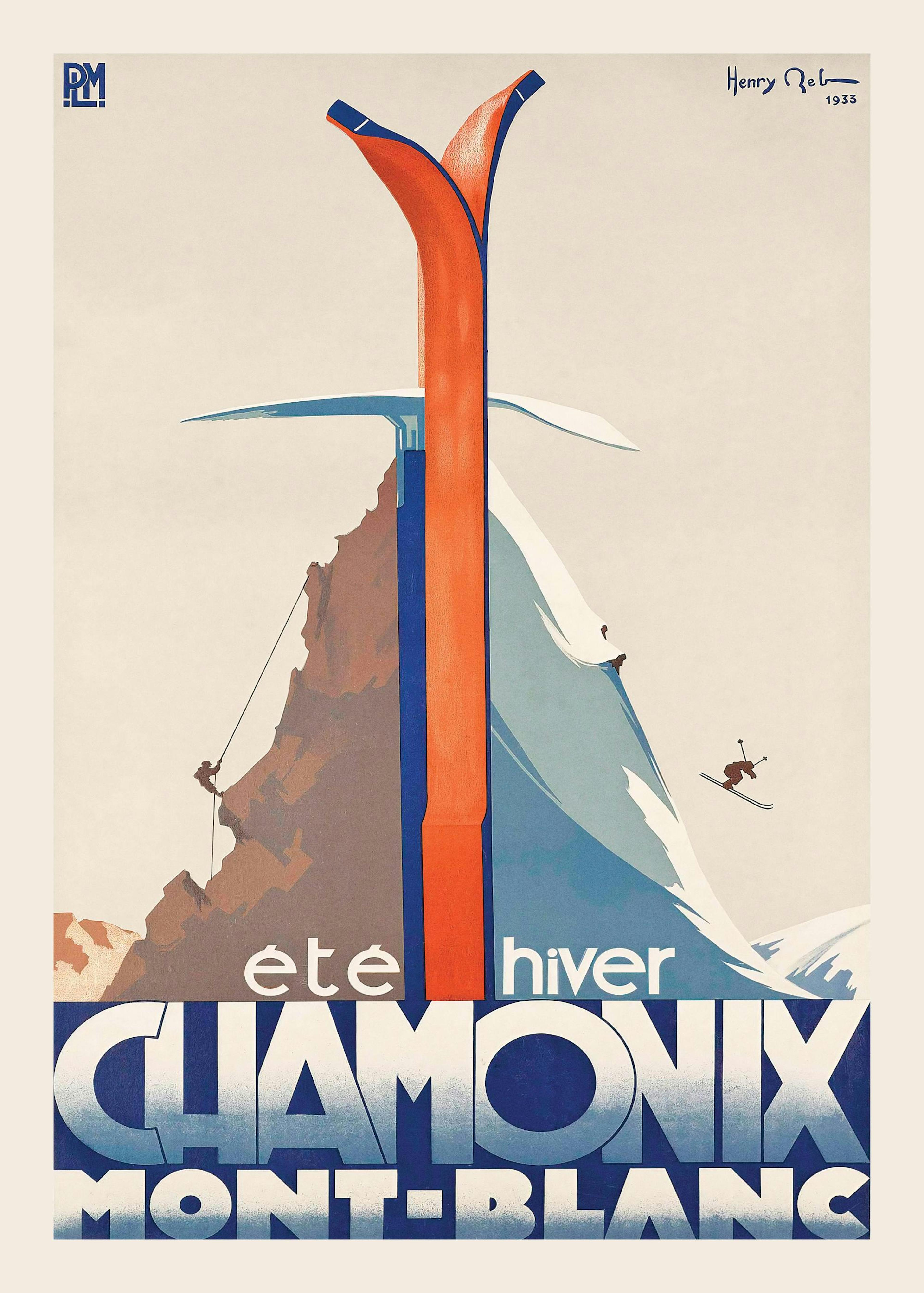Chamonix Vintage Print 0