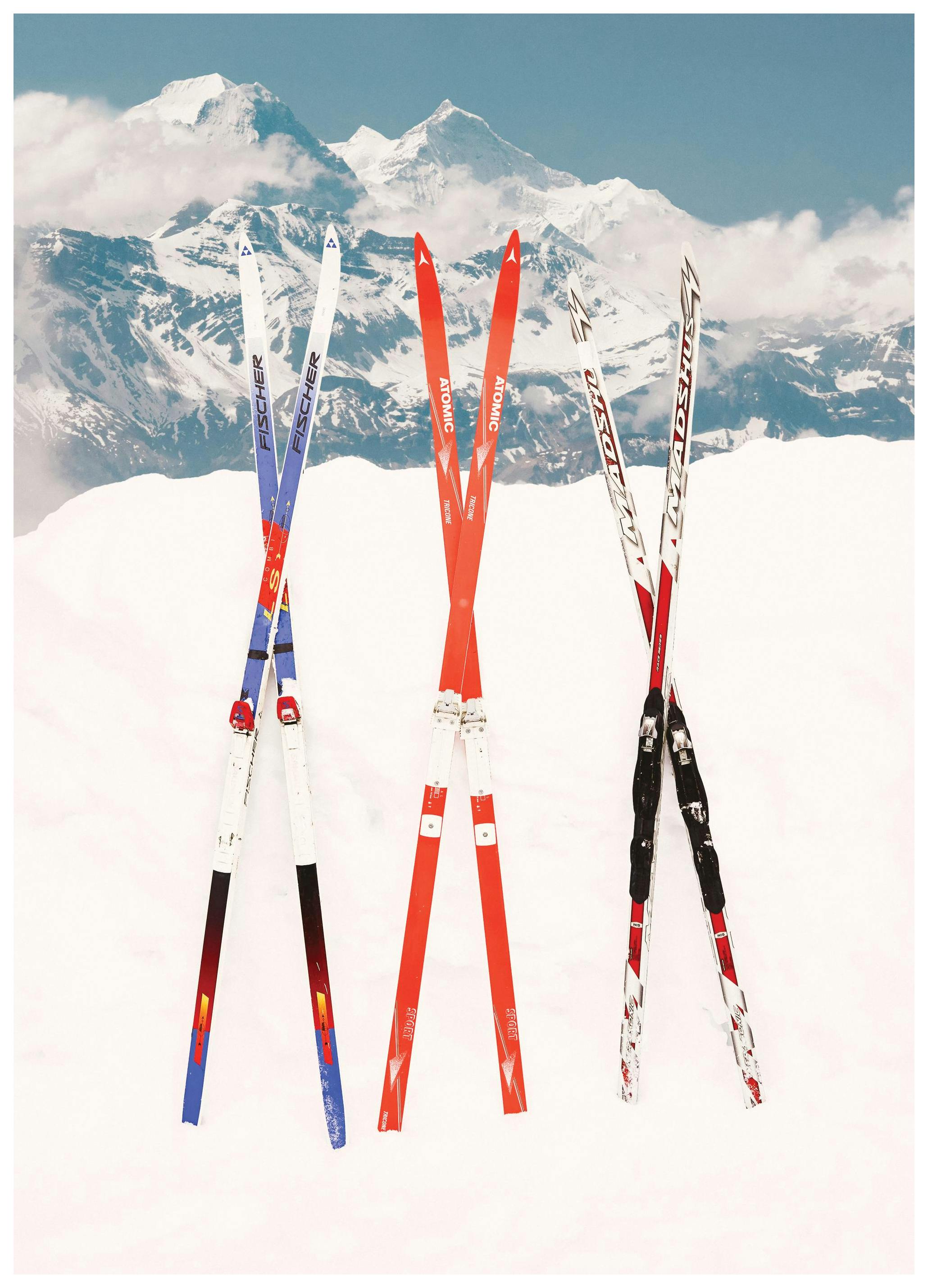 Cross Country Skis Poster (50x70 cm) - Sport posters en prints
