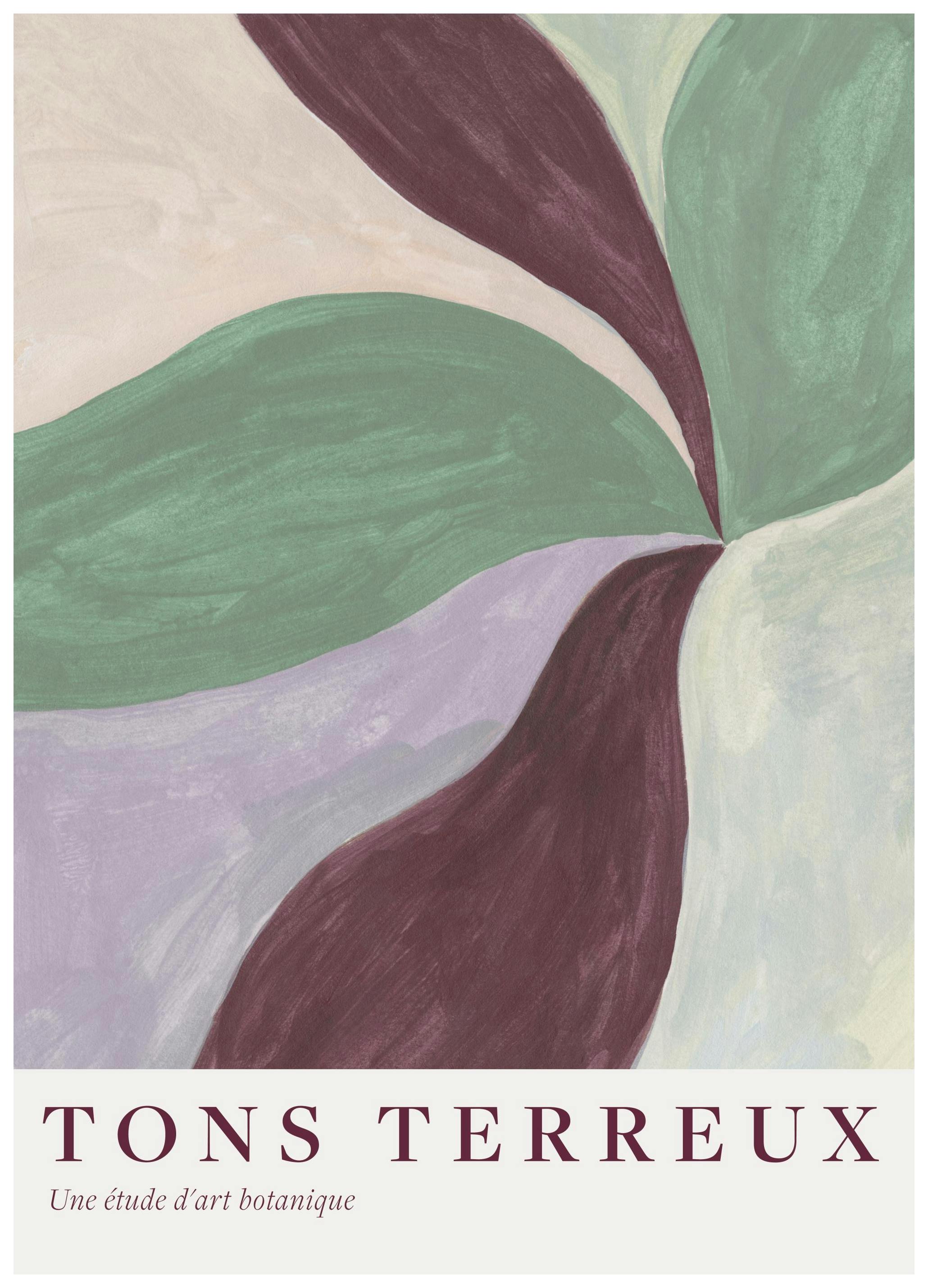 Tons Terreux No1 Affiche (30x40 cm) - Affiches d'art abstrait