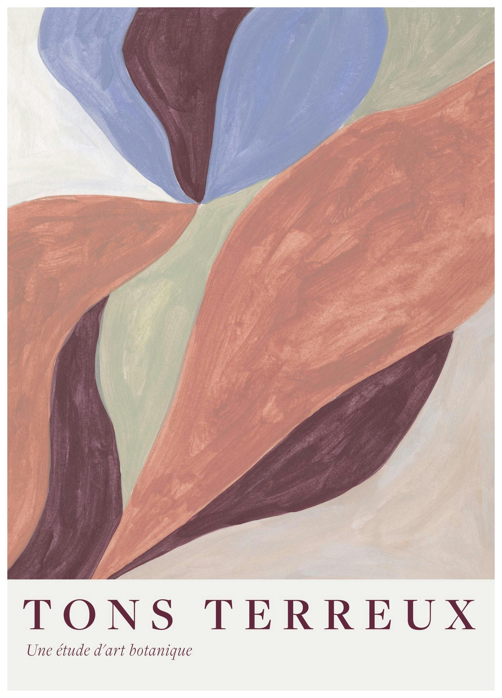 Prints - Tons Terreux No2 Print (50x70 cm) - Abstract art prints