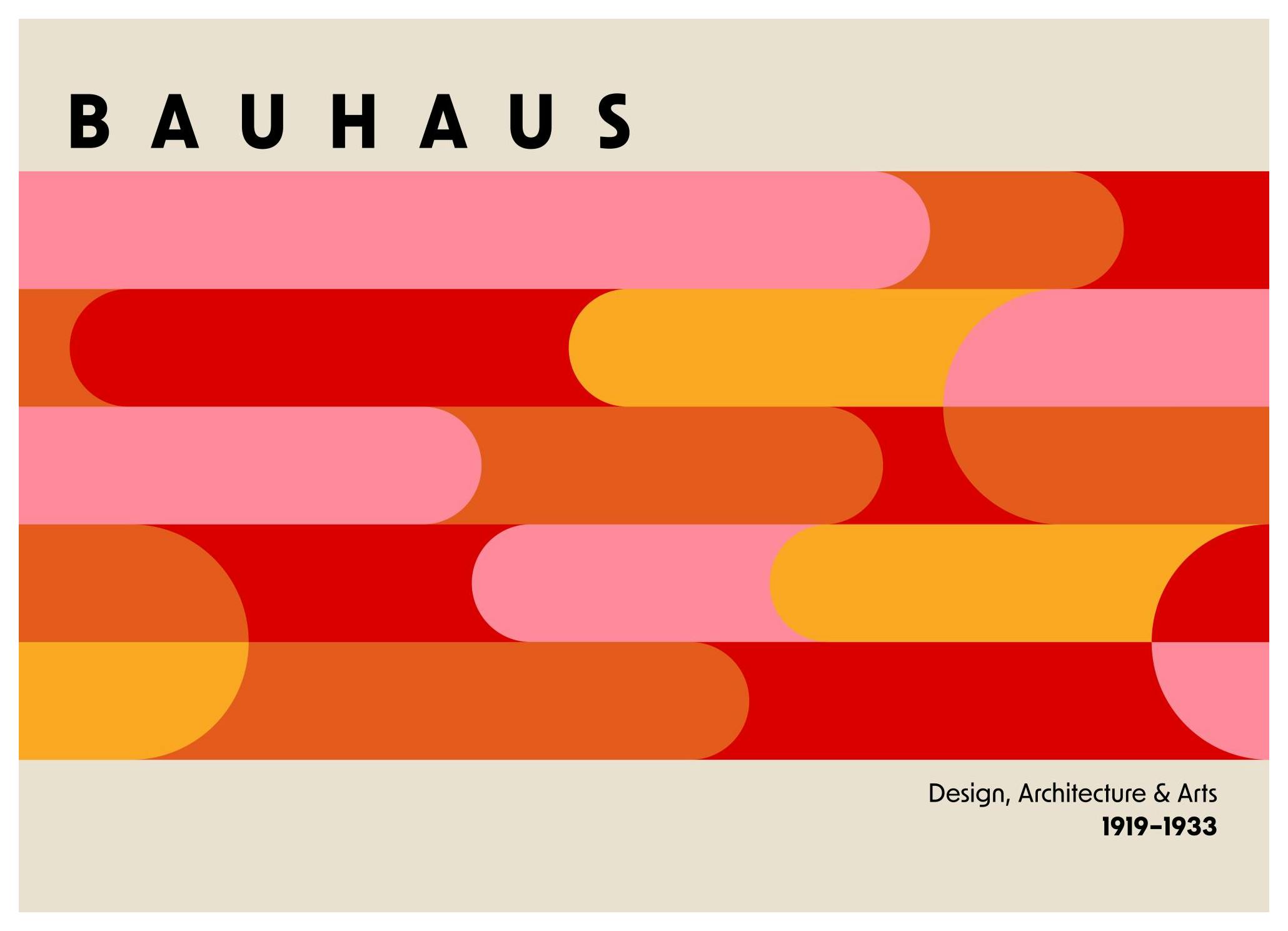 Bauhaus Capsules Affiche (50x70 cm) - Bauhaus Poster