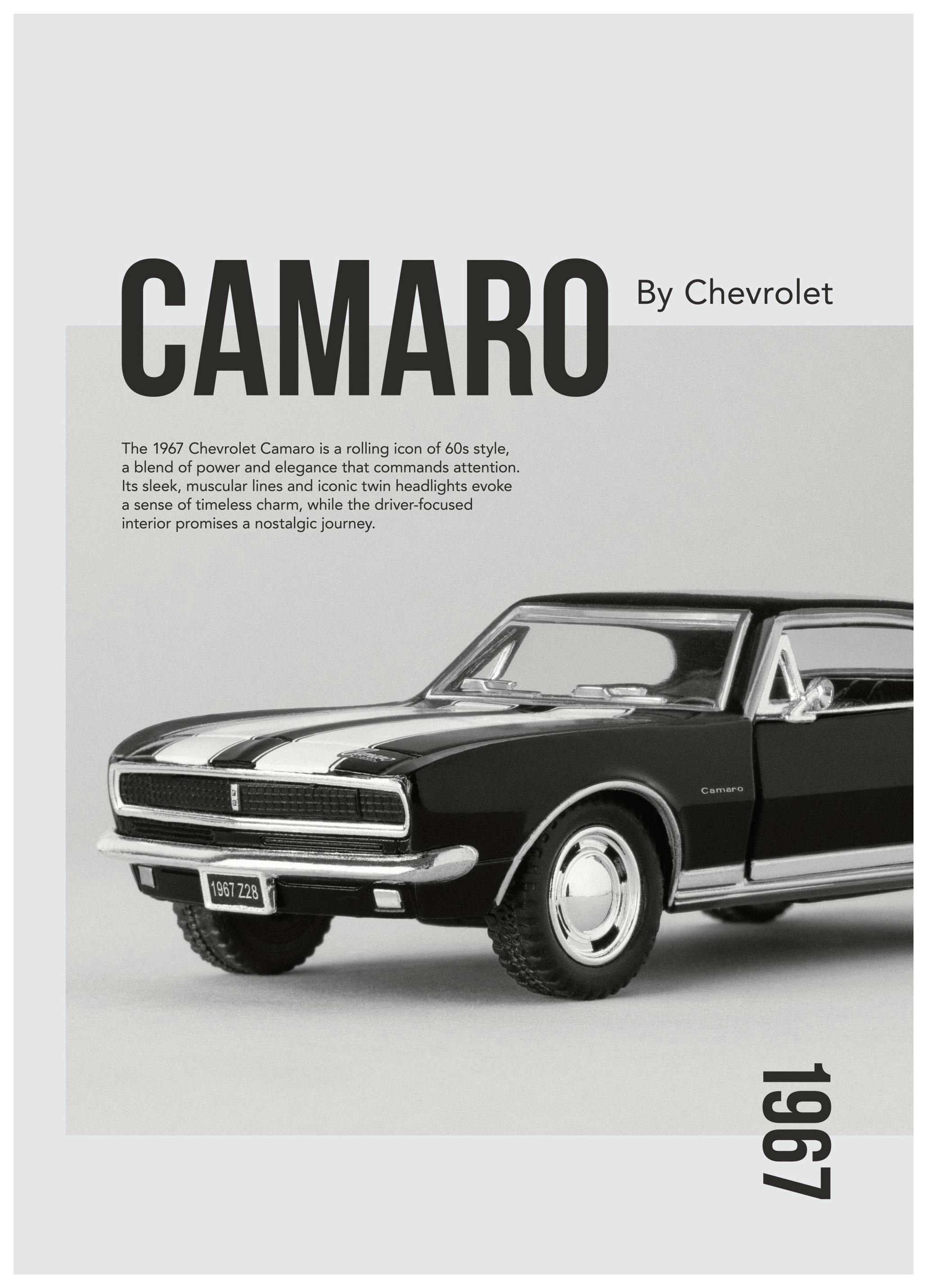 Camaro Plakat (50x70 cm)- Fotografia