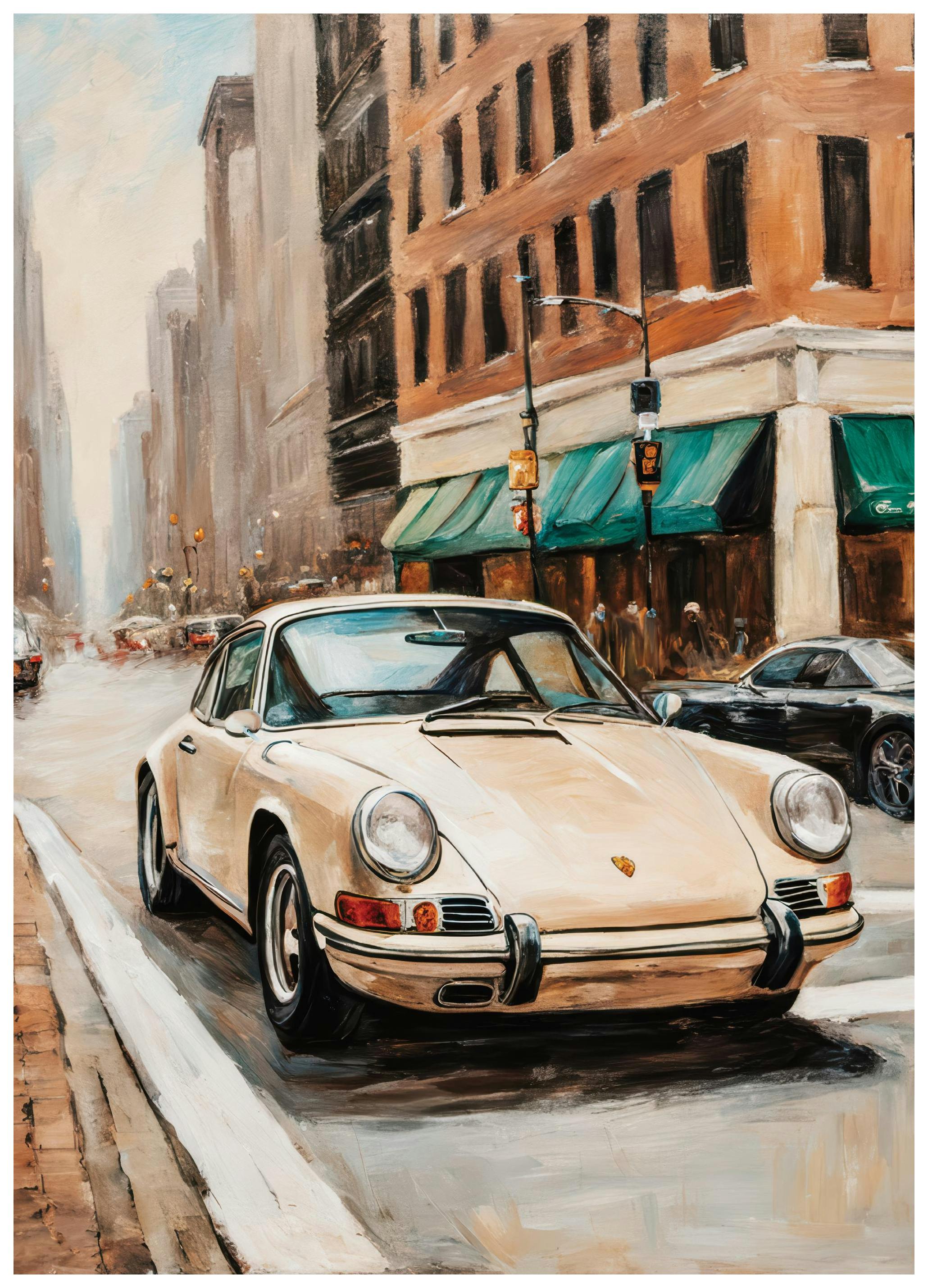 Beige Nostalgia Print (30x40 cm)