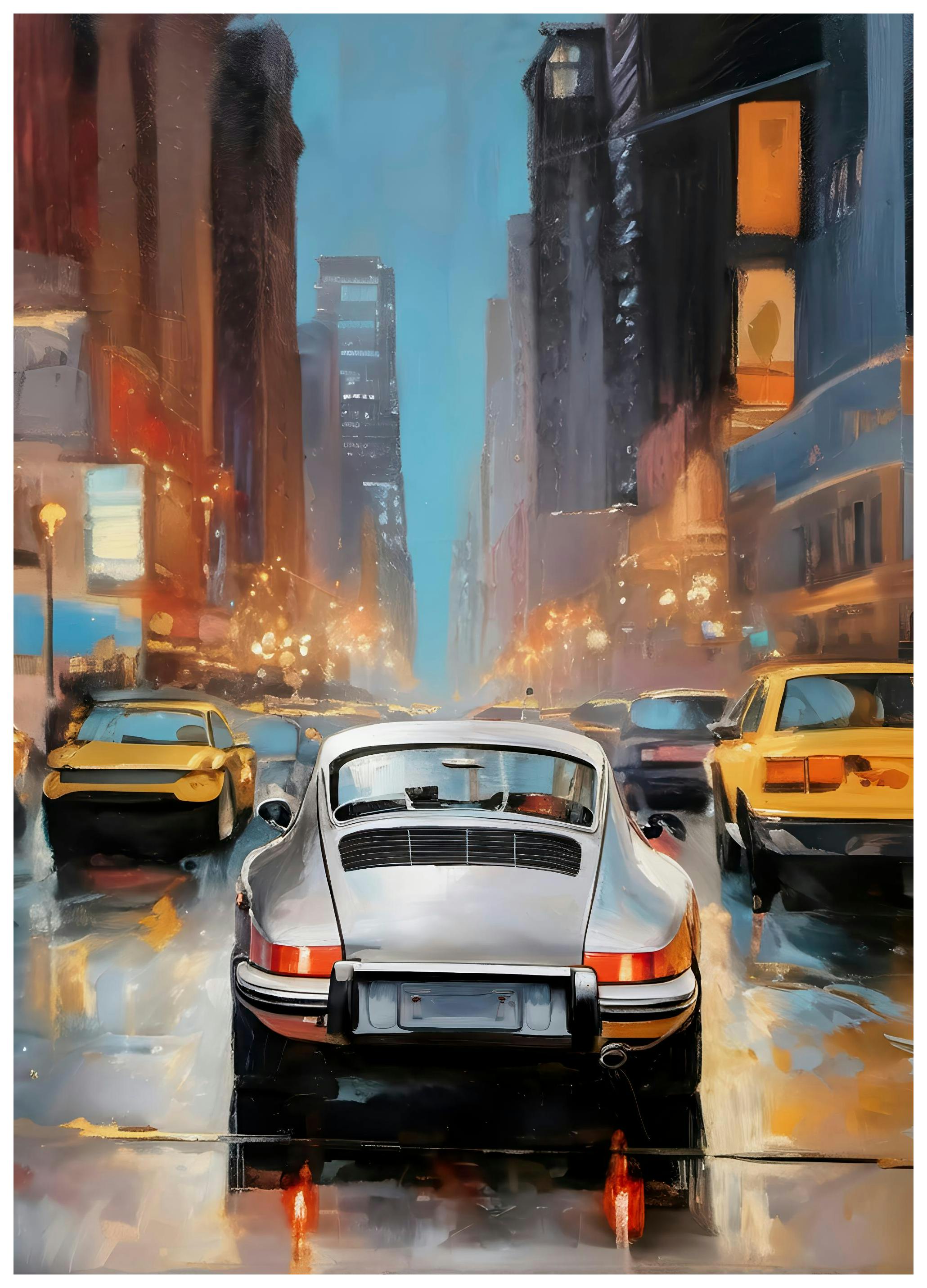 Prints - Urban Speed Print (50x70 cm) - New York posters