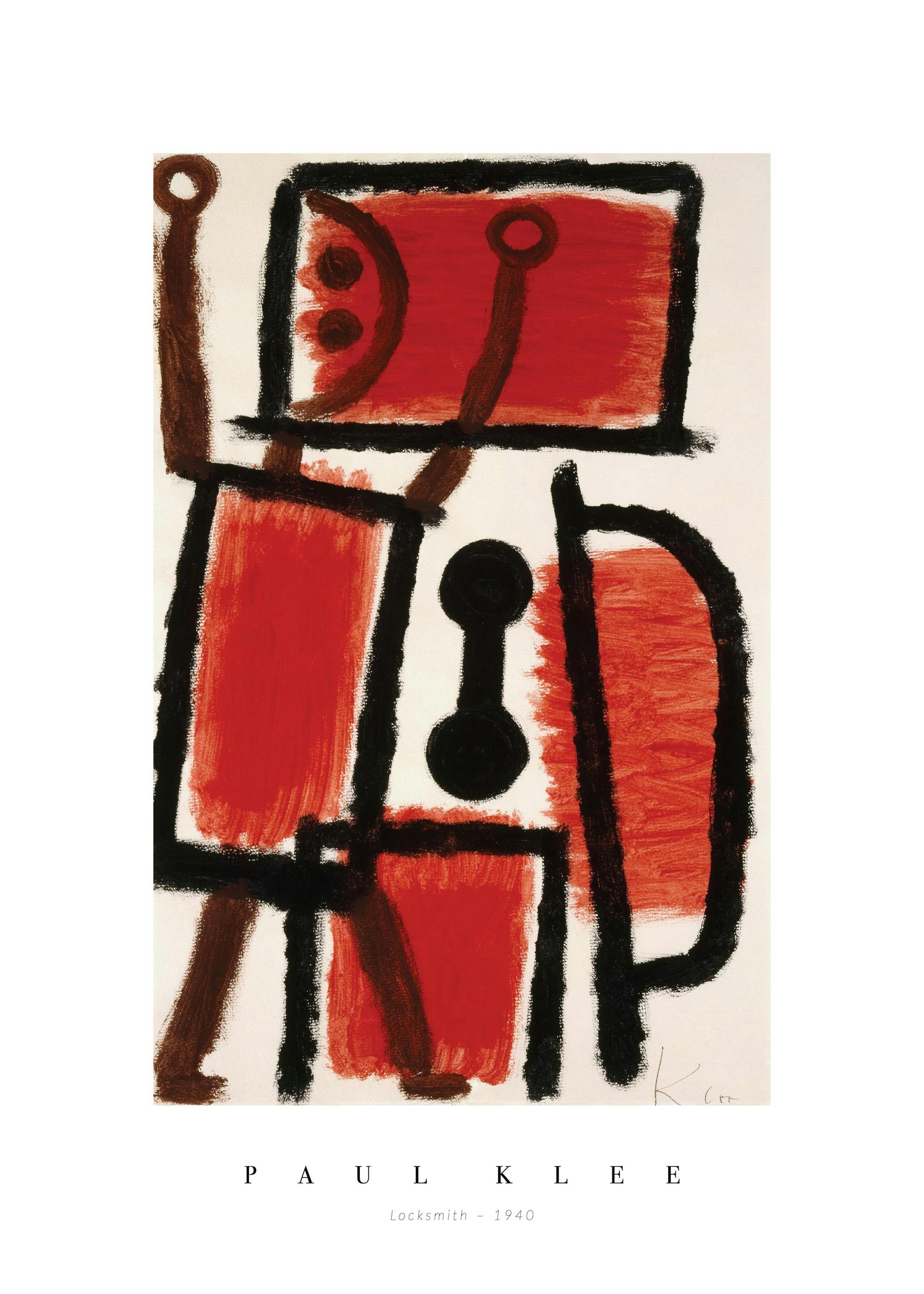 Paul Klee - Locksmith Plagát 0