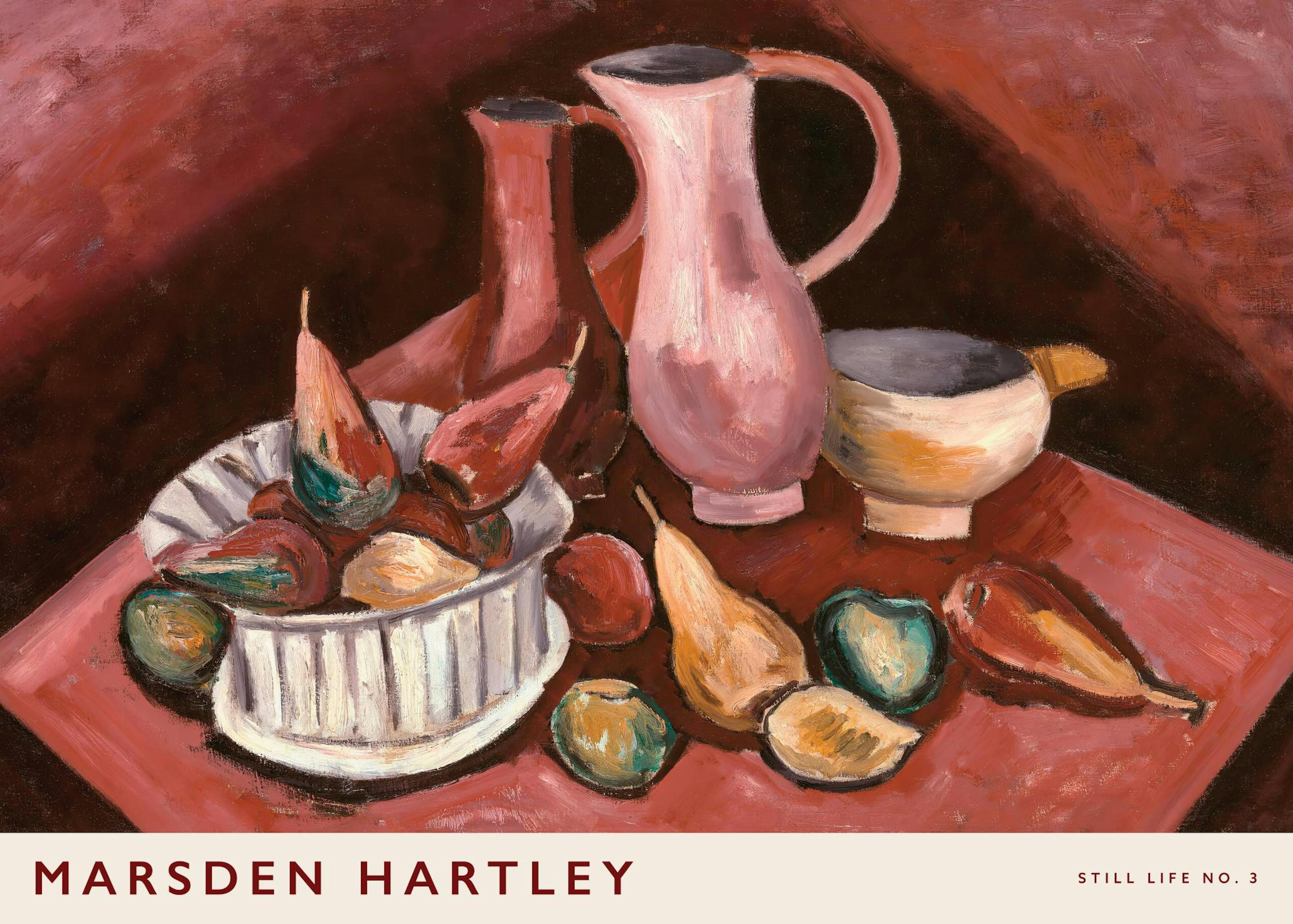 Marsden Hartley - Still Life No. 3 Poster 0